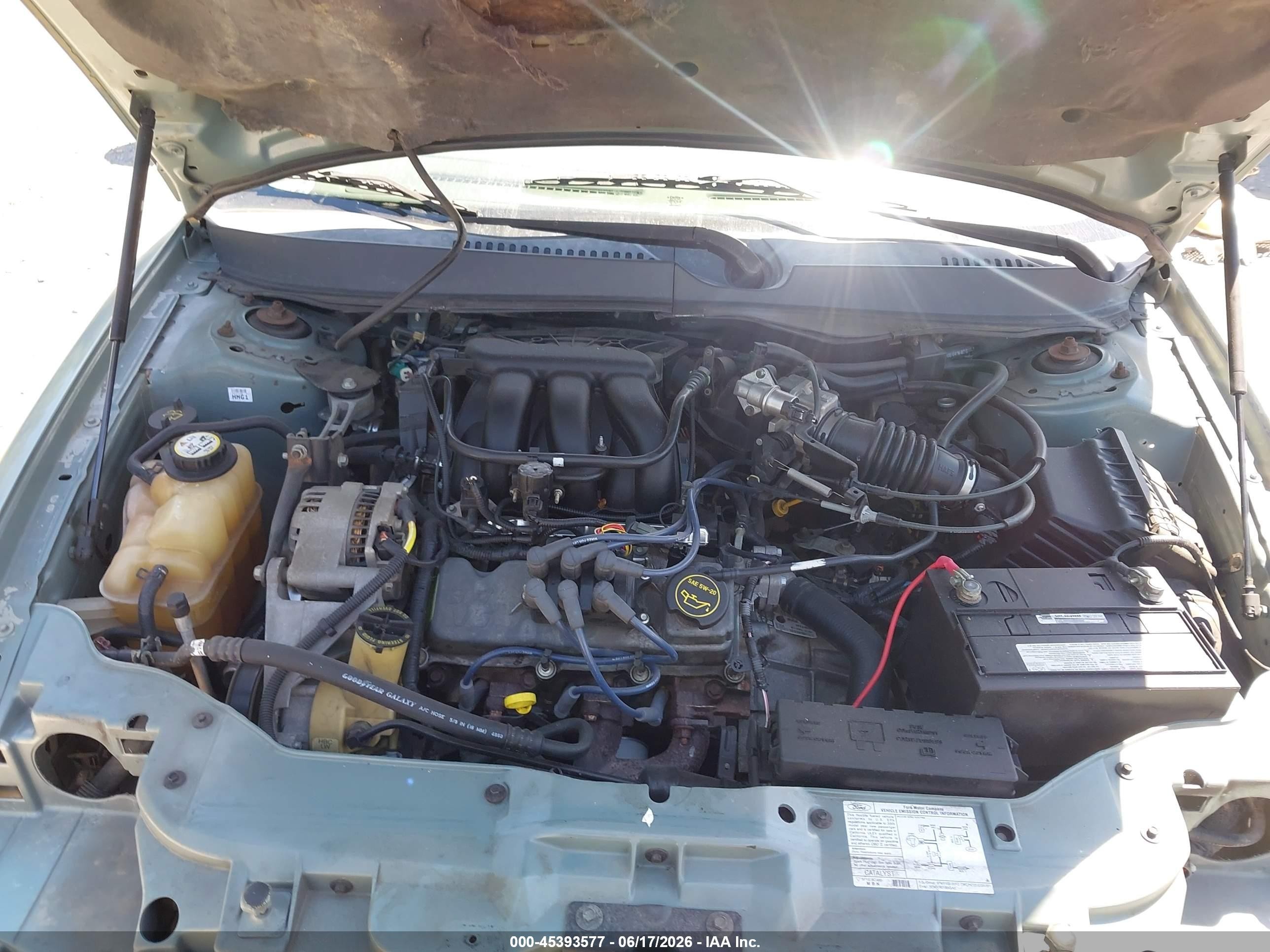 2005 Ford Taurus Se Синий vin: 1FAFP532X5A189750