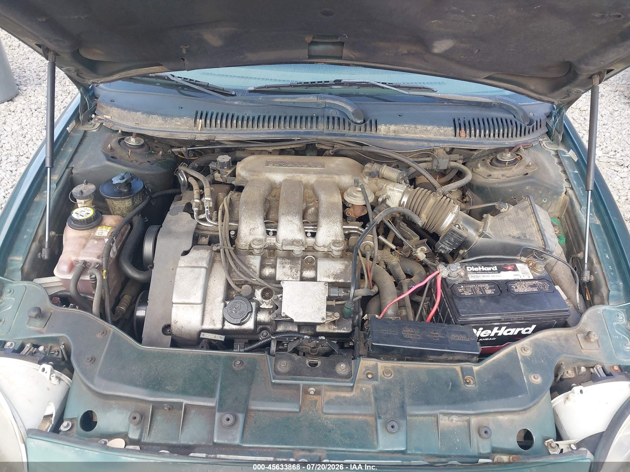 1999 Ford Taurus Se/se-ne Green vin: 1FAFP53S1XA283227