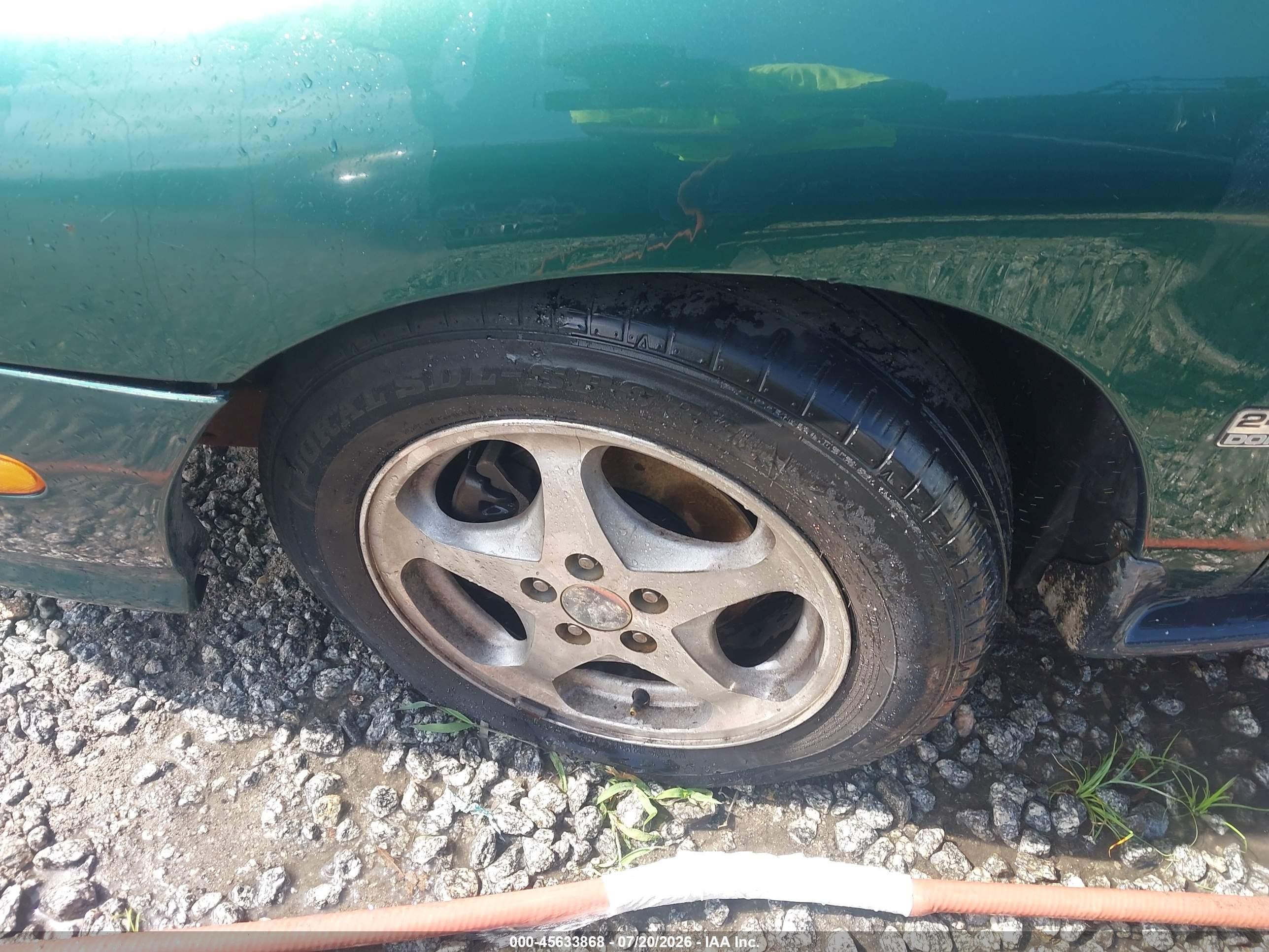 1999 Ford Taurus Se/se-ne Green vin: 1FAFP53S1XA283227