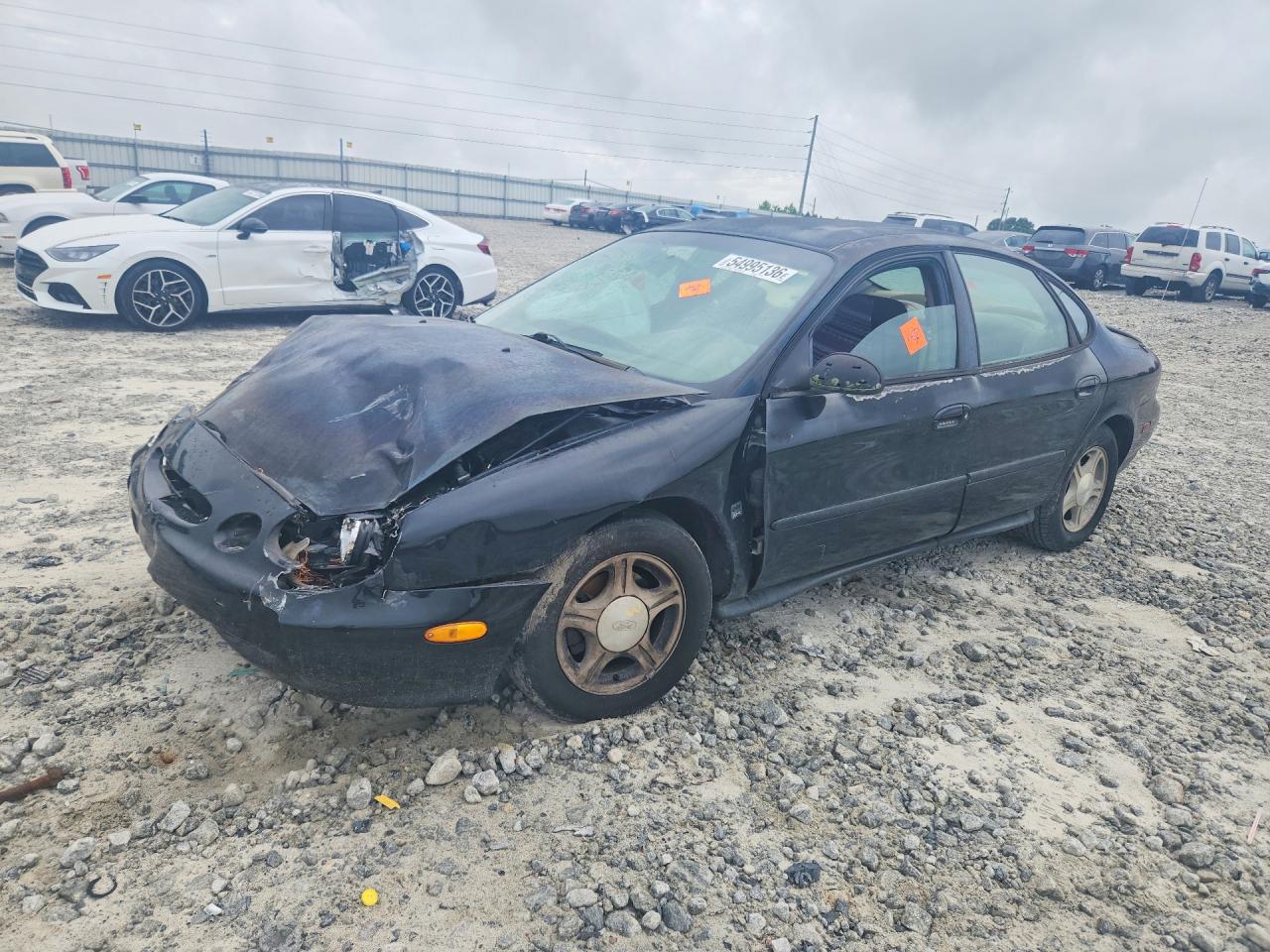 1999 Ford Taurus Se Black vin: 1FAFP53S2XA169429