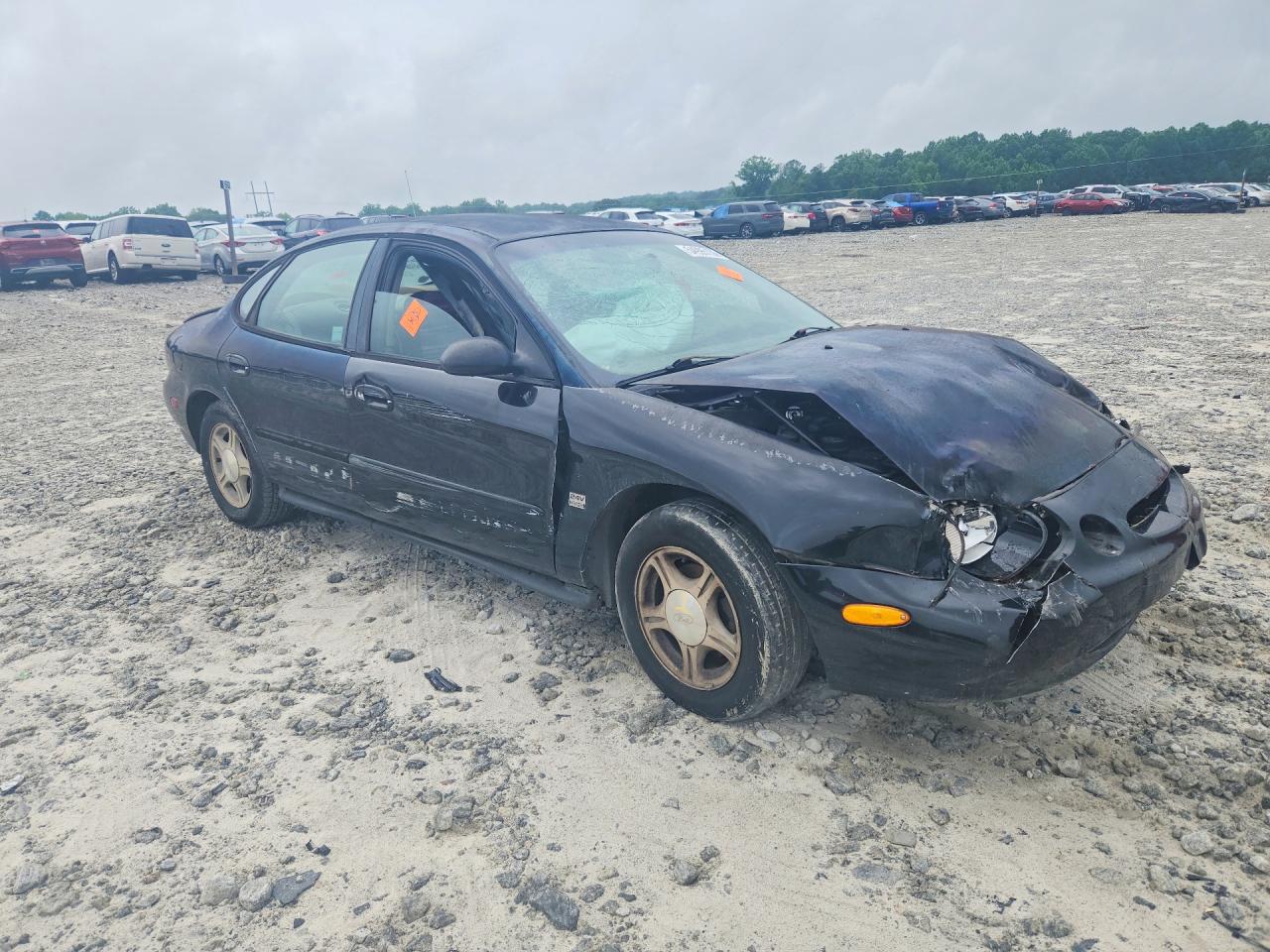 1999 Ford Taurus Se Black vin: 1FAFP53S2XA169429