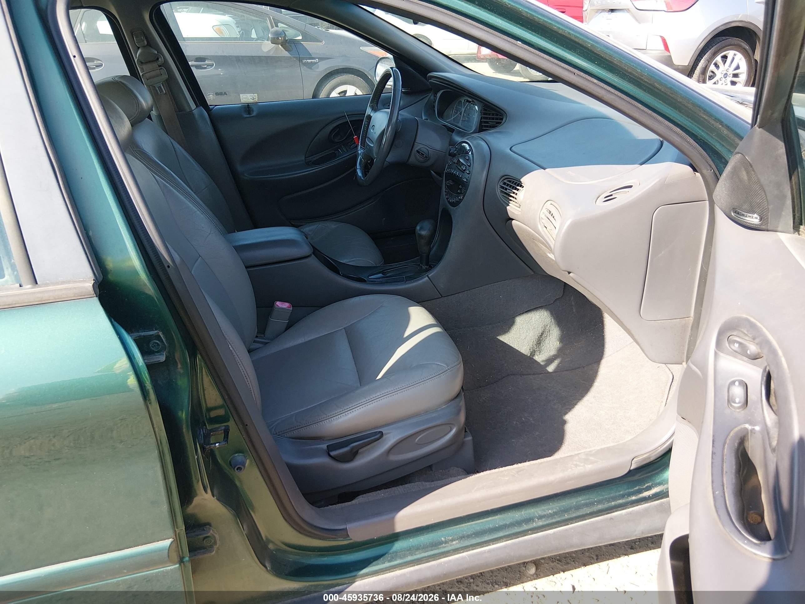 1999 Ford Taurus Se/se-ne Green vin: 1FAFP53S5XG210018