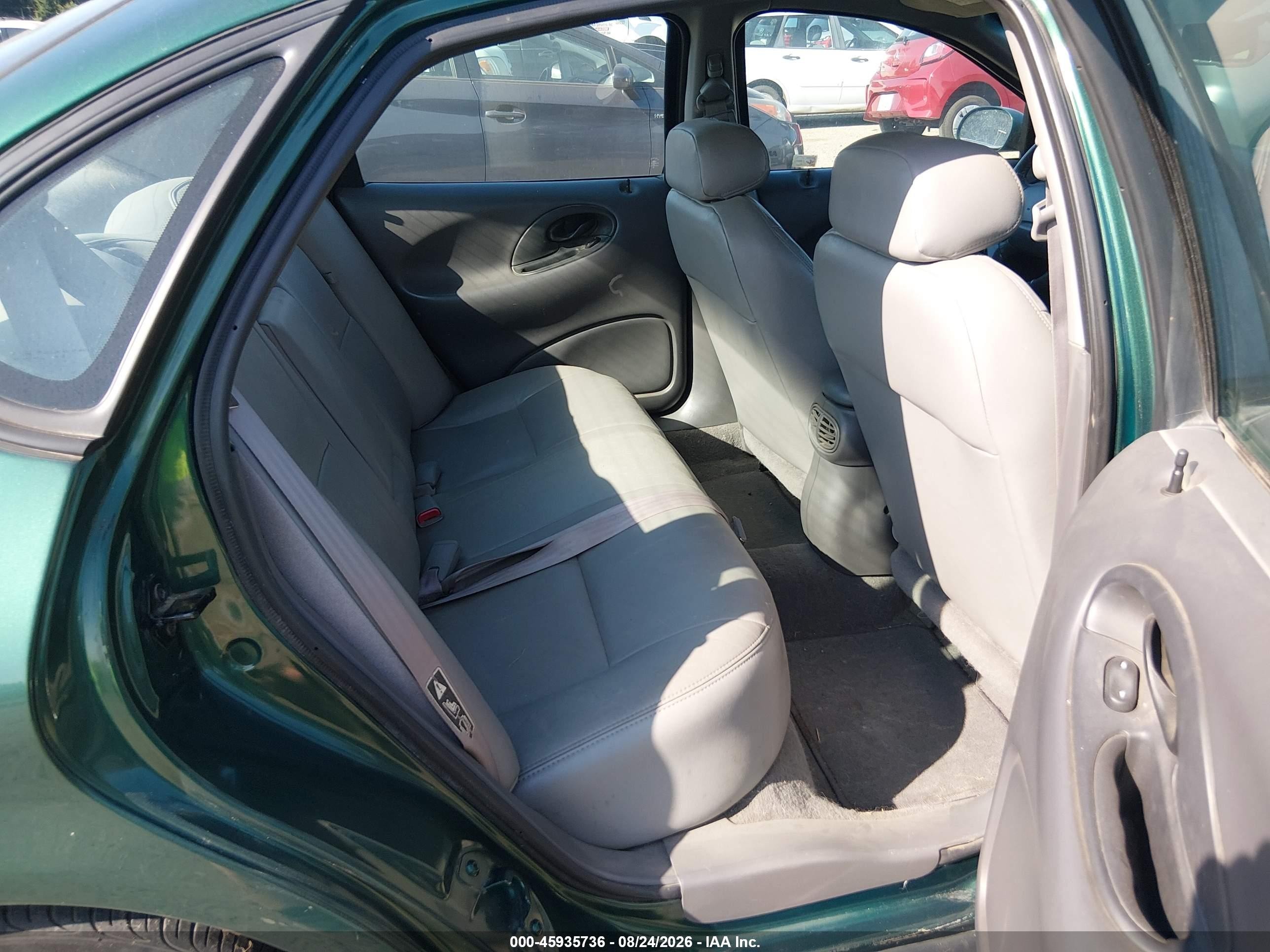 1999 Ford Taurus Se/se-ne Green vin: 1FAFP53S5XG210018