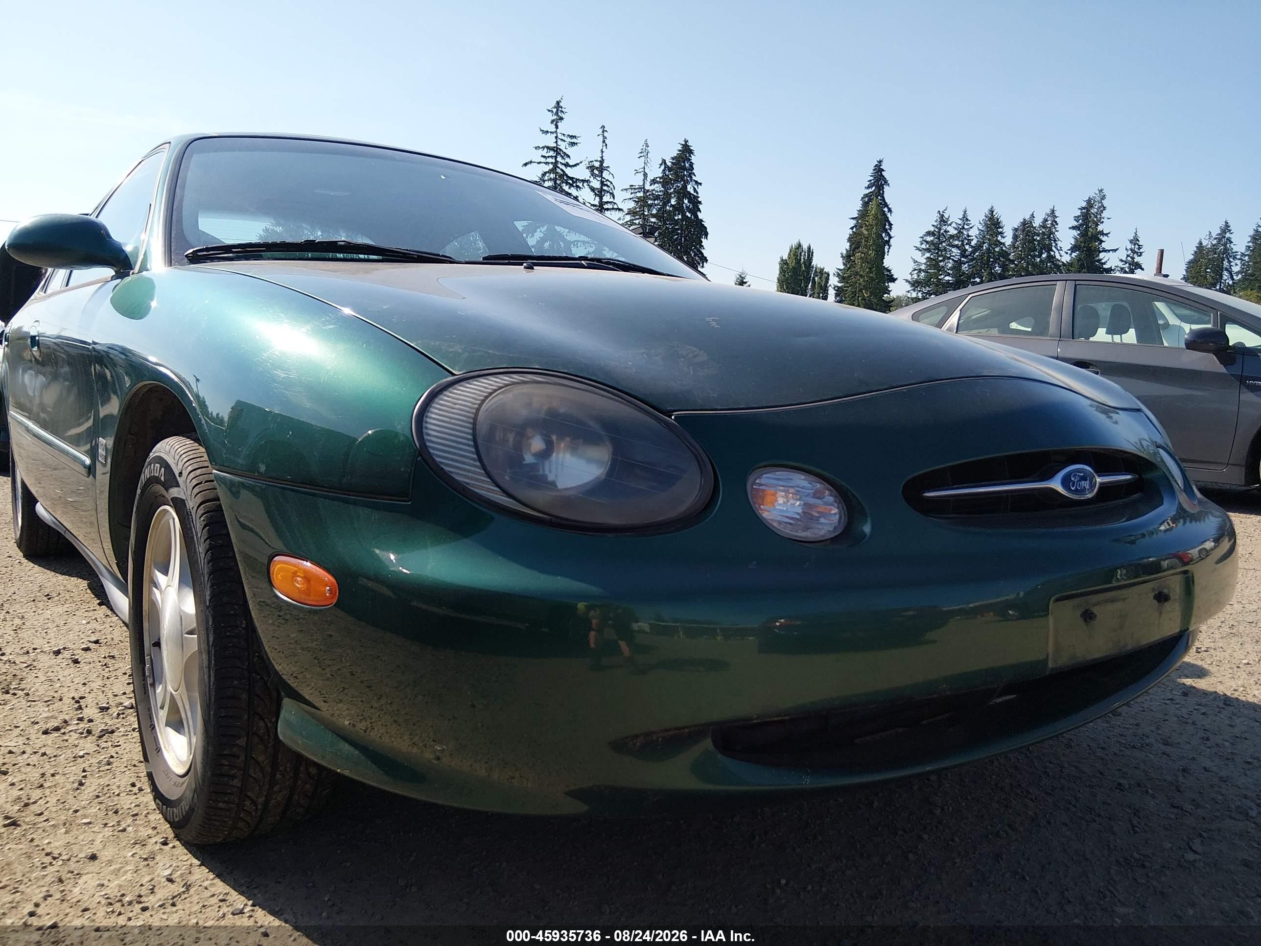 1999 Ford Taurus Se/se-ne Green vin: 1FAFP53S5XG210018