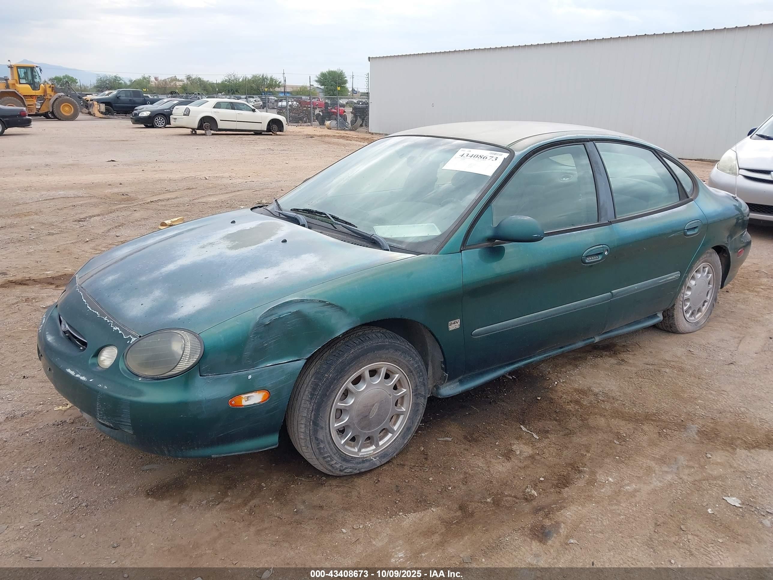 1999 Ford Taurus Se/se-ne Green vin: 1FAFP53S7XG101611