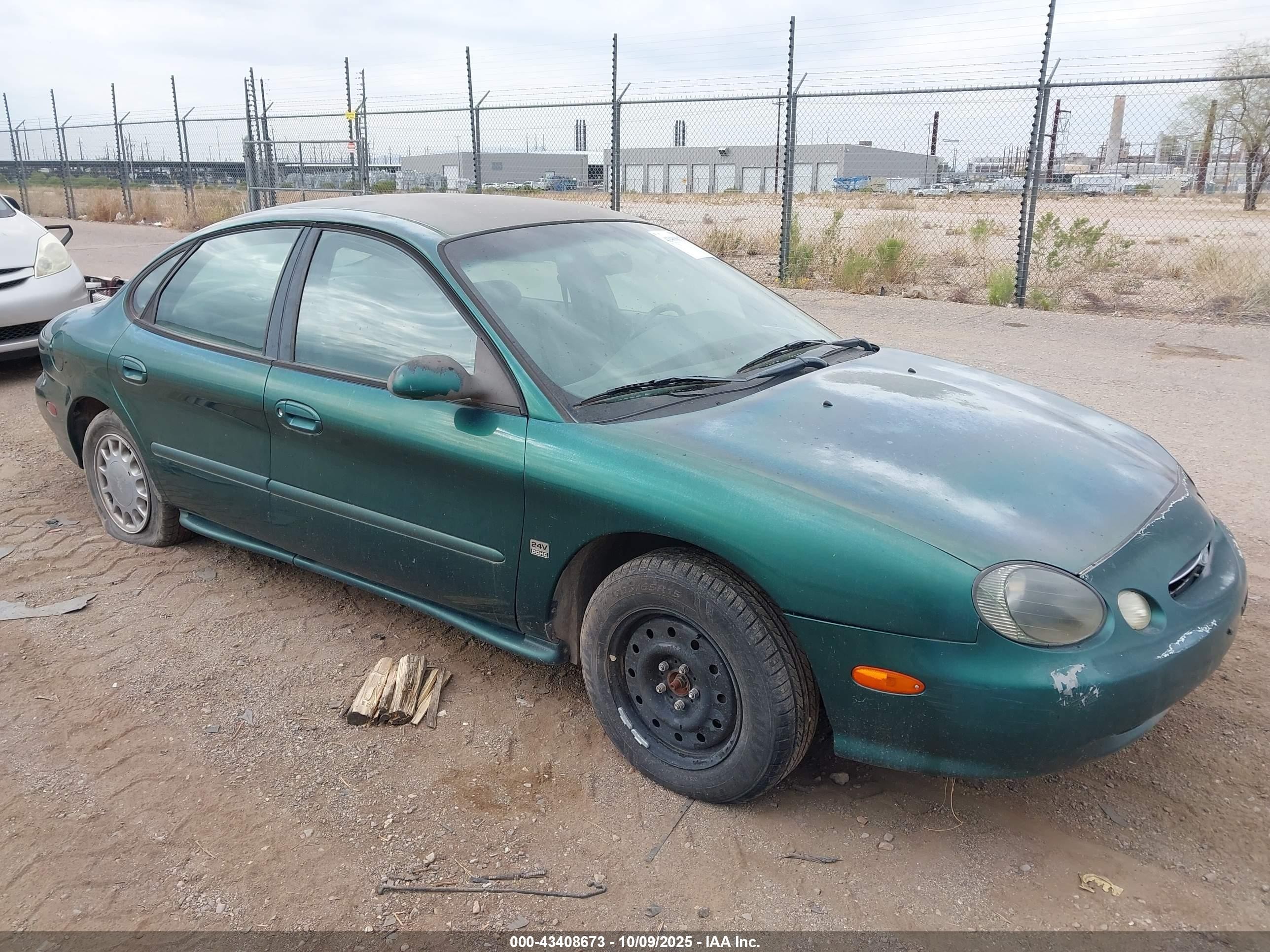 1999 Ford Taurus Se/se-ne Green vin: 1FAFP53S7XG101611