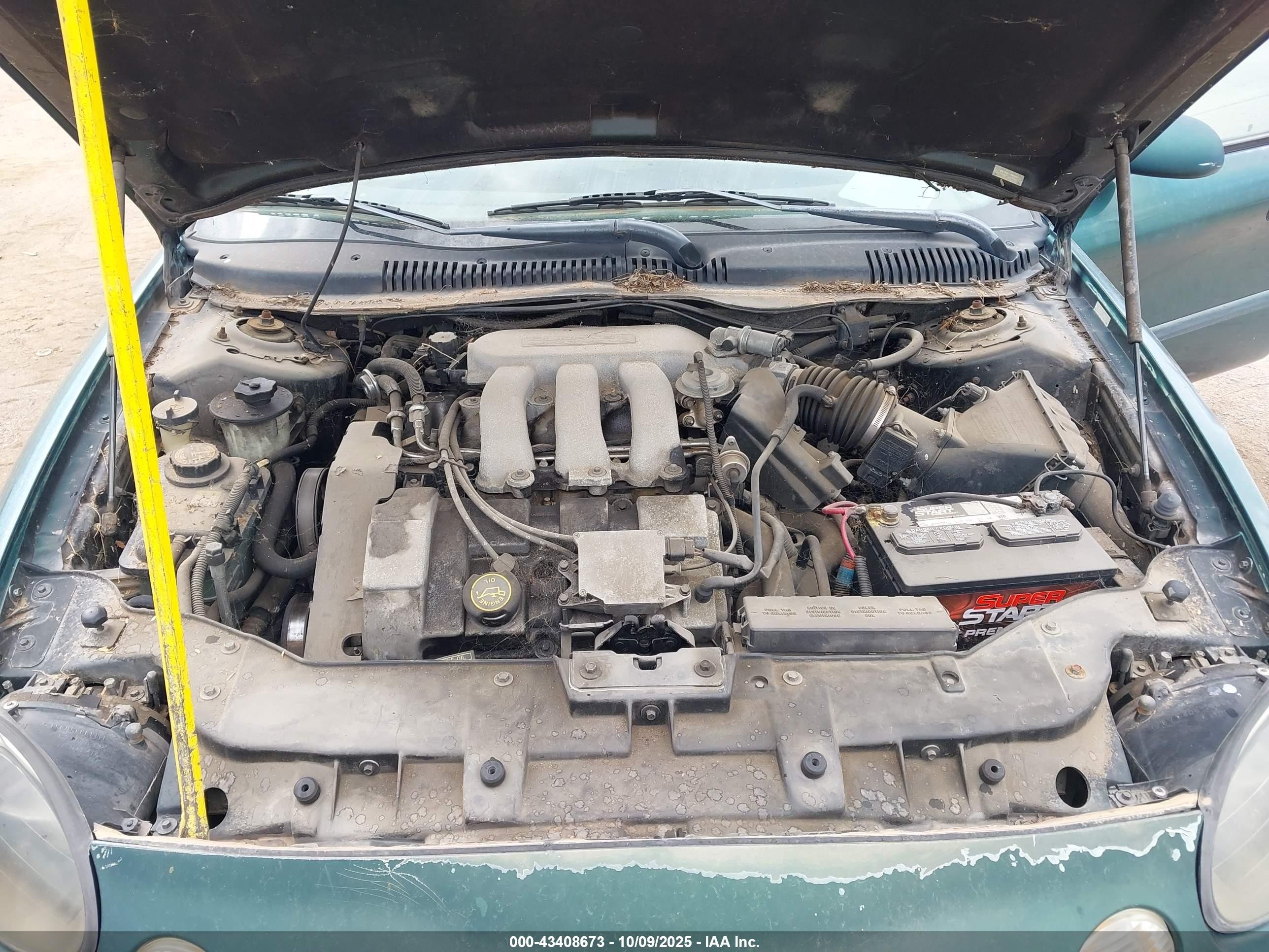 1999 Ford Taurus Se/se-ne Green vin: 1FAFP53S7XG101611