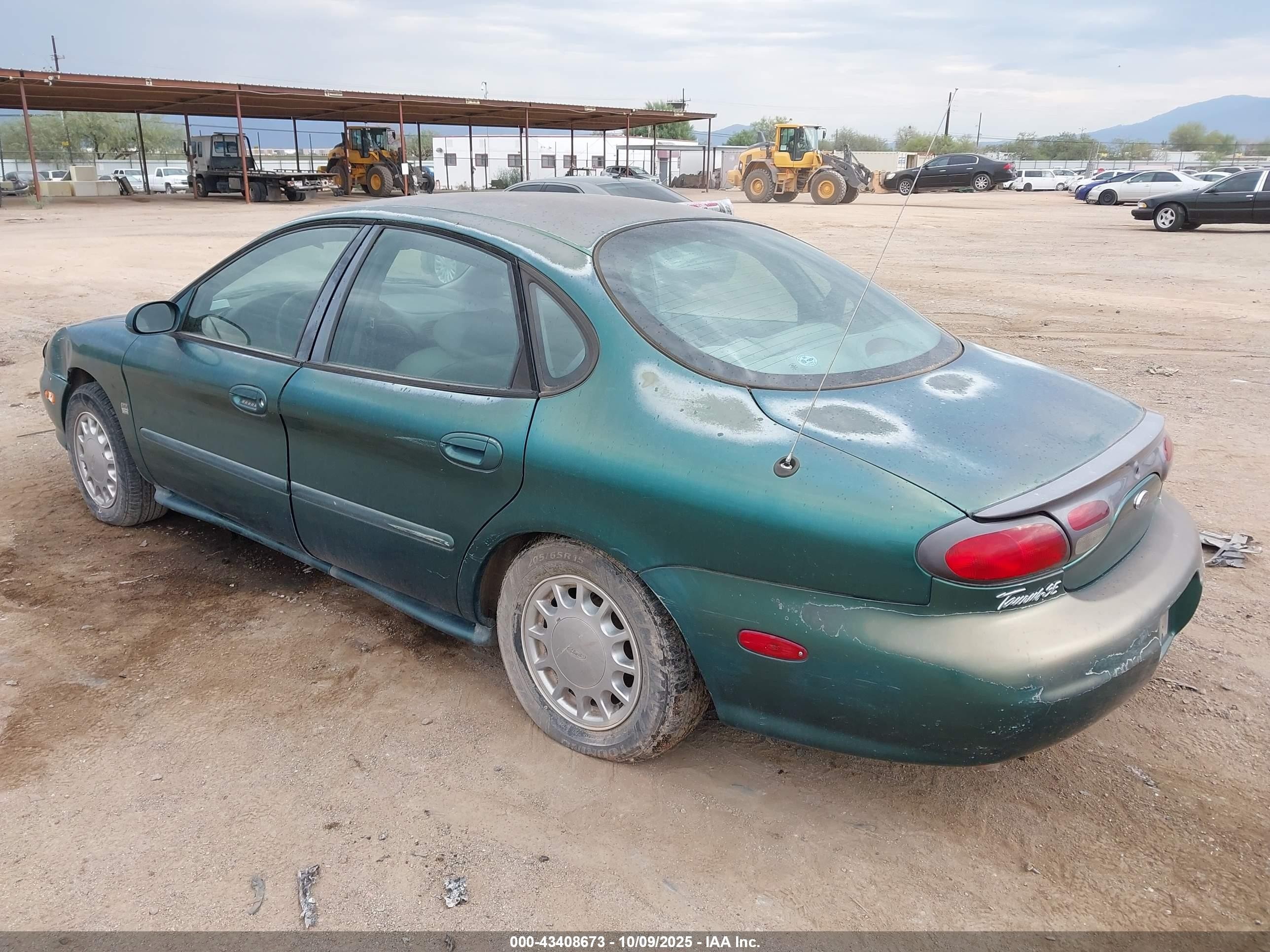 1999 Ford Taurus Se/se-ne Green vin: 1FAFP53S7XG101611