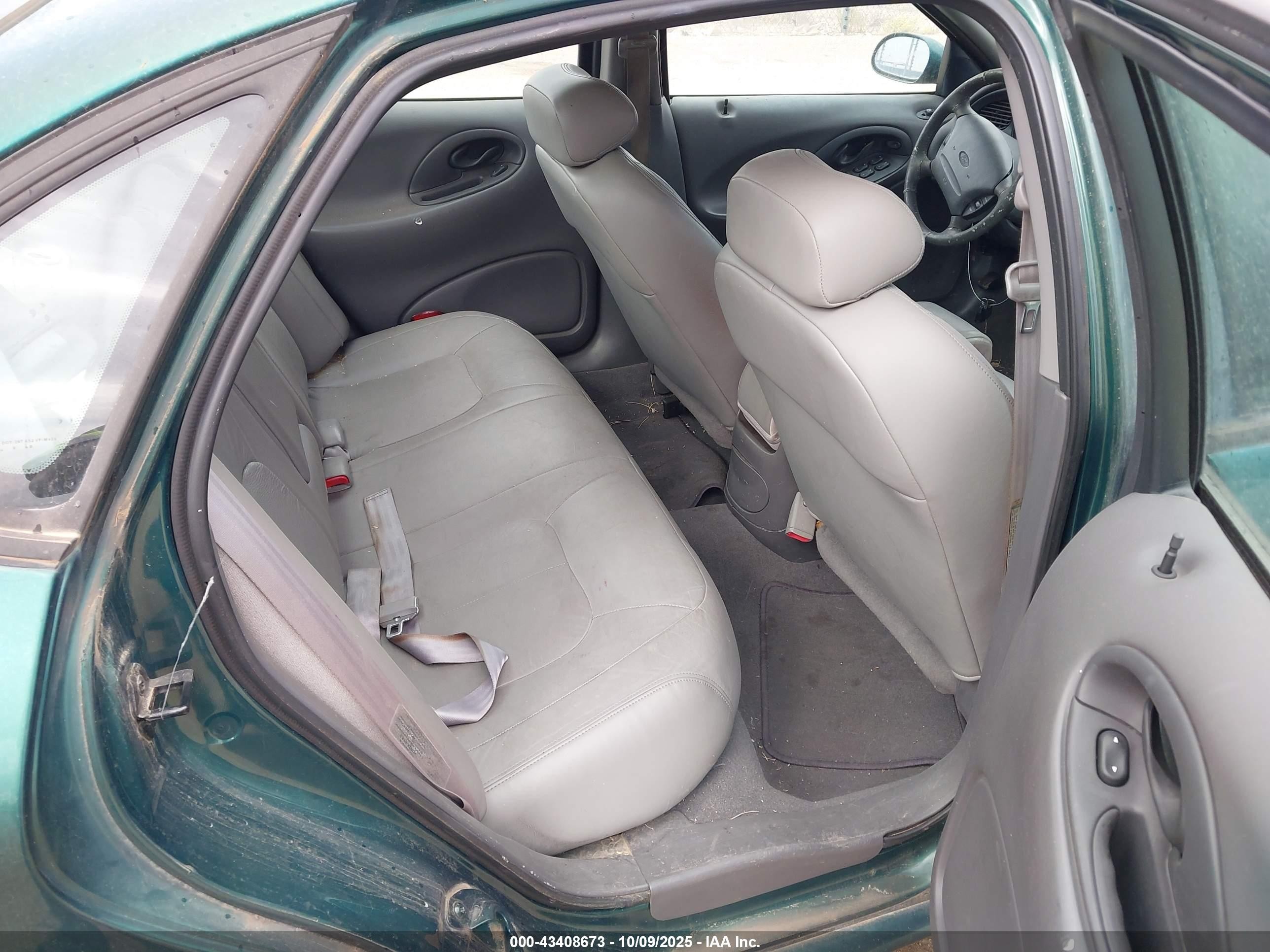 1999 Ford Taurus Se/se-ne Green vin: 1FAFP53S7XG101611