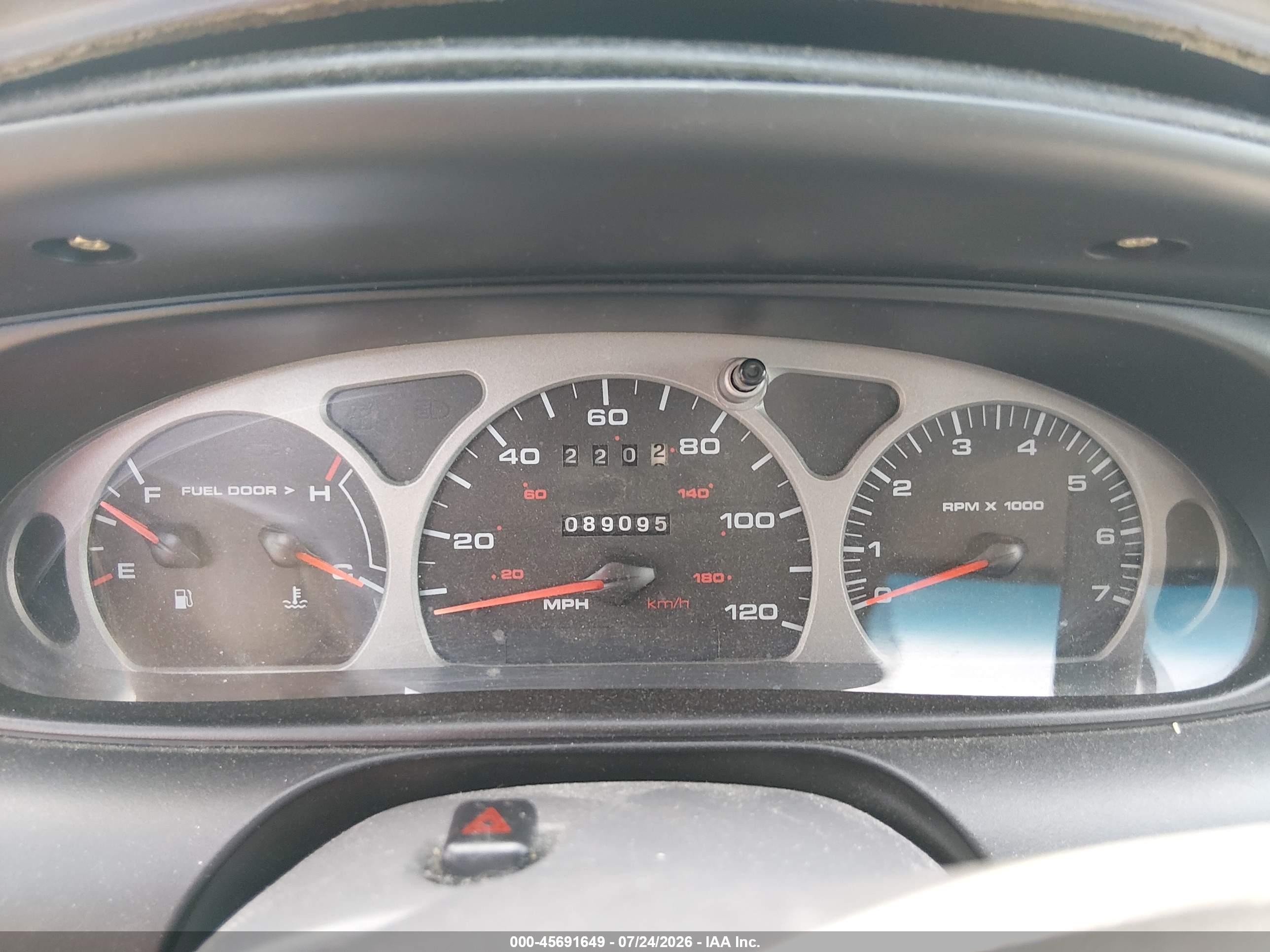 1999 Ford Taurus Se/se-ne Red vin: 1FAFP53S8XA131297