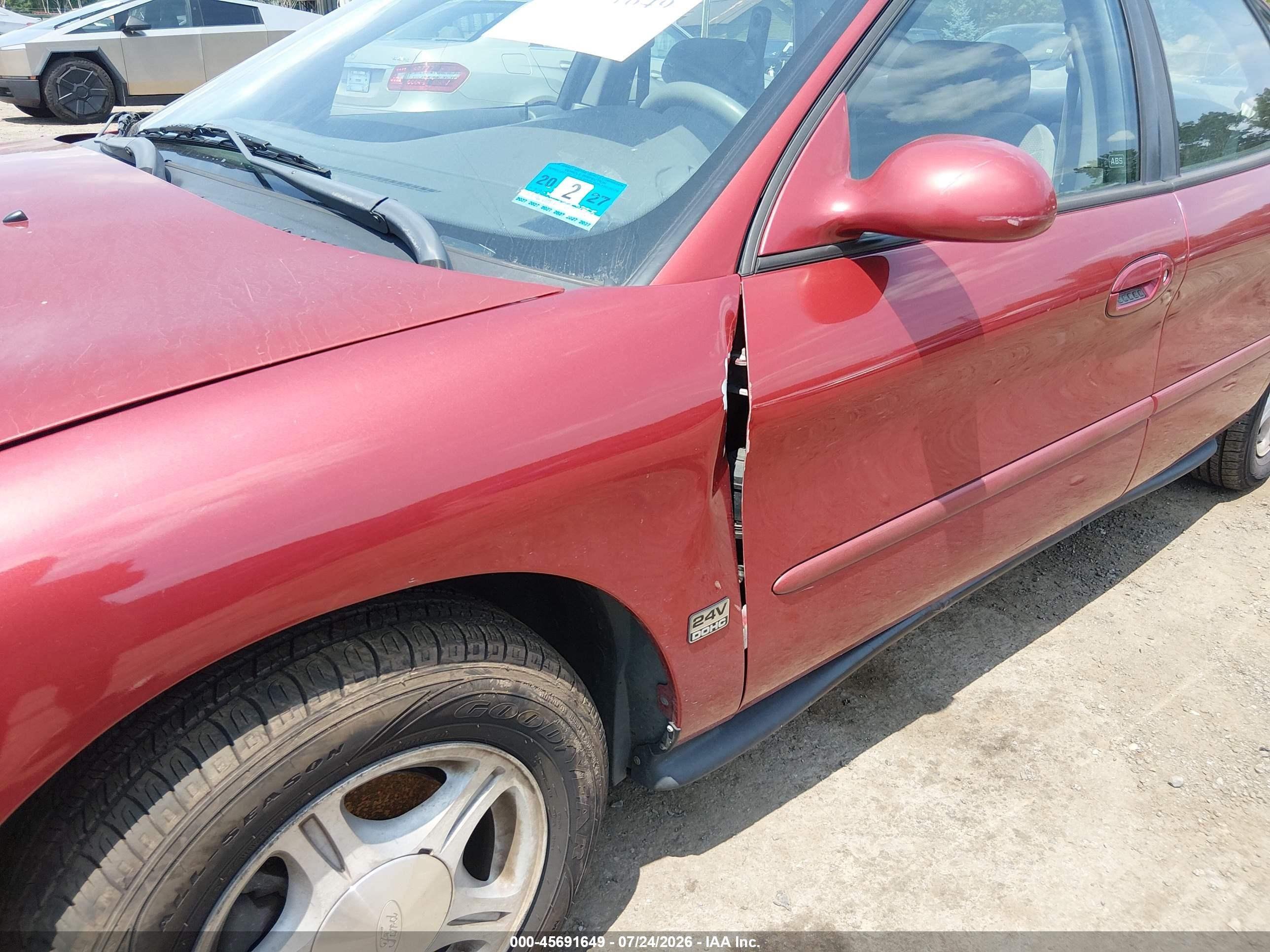 1999 Ford Taurus Se/se-ne Red vin: 1FAFP53S8XA131297