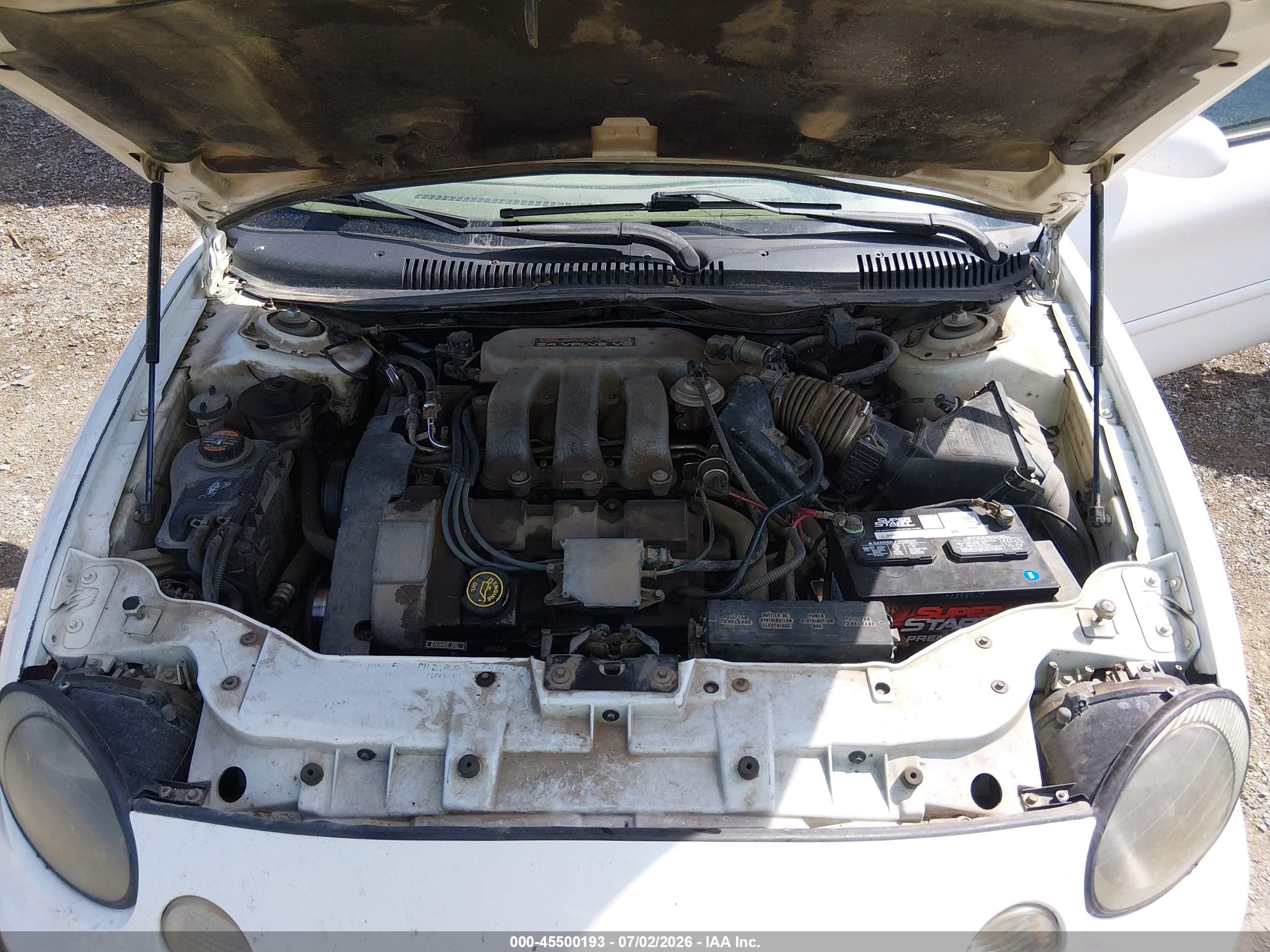 1999 Ford Taurus Se/se-ne White vin: 1FAFP53S9XG261635