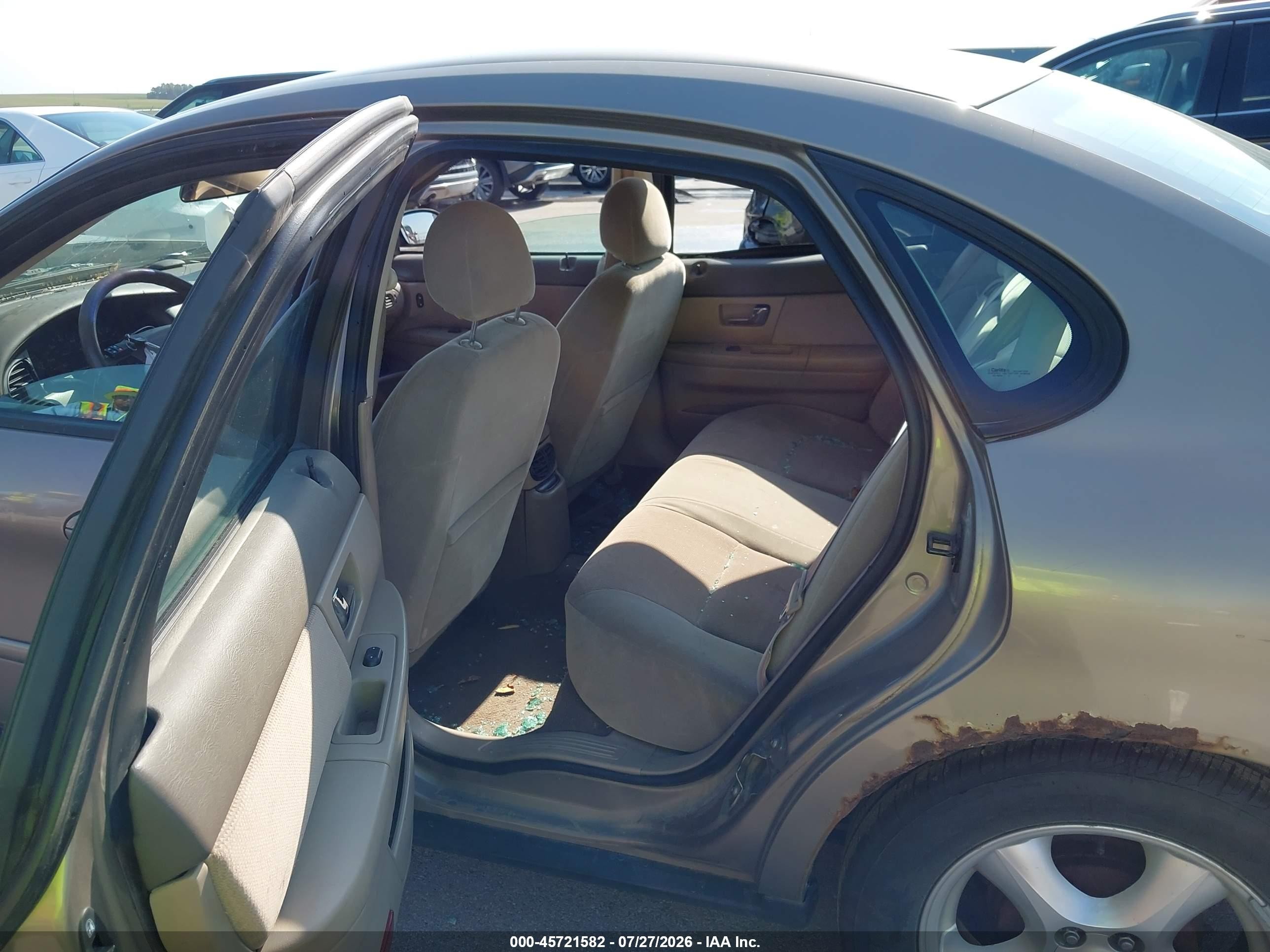 2002 Ford Taurus Se Standard Tan vin: 1FAFP53U02G216402