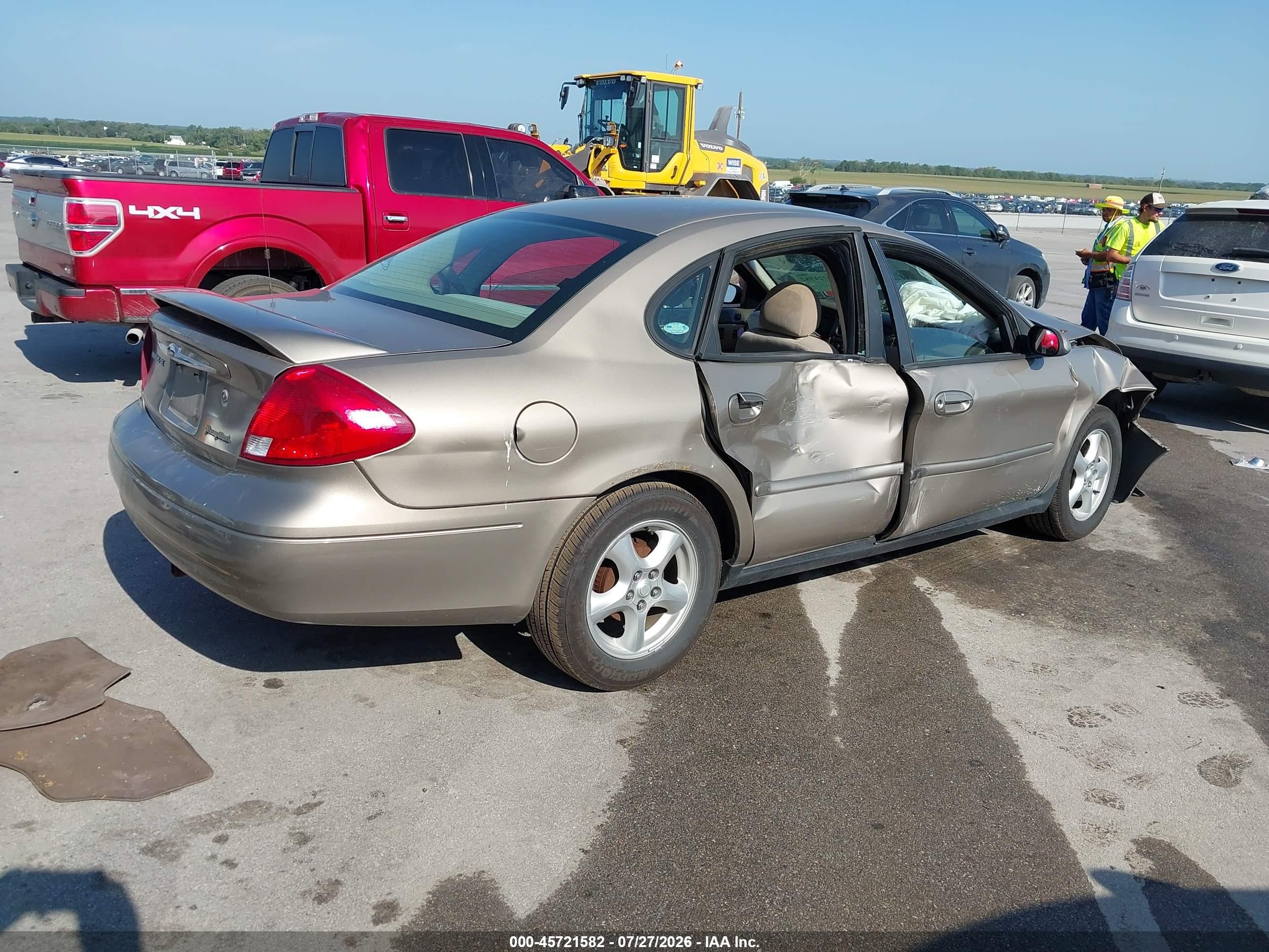 2002 Ford Taurus Se Standard Tan vin: 1FAFP53U02G216402