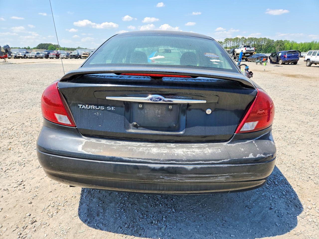 2003 Ford Taurus Black vin: 1FAFP53U03A210863