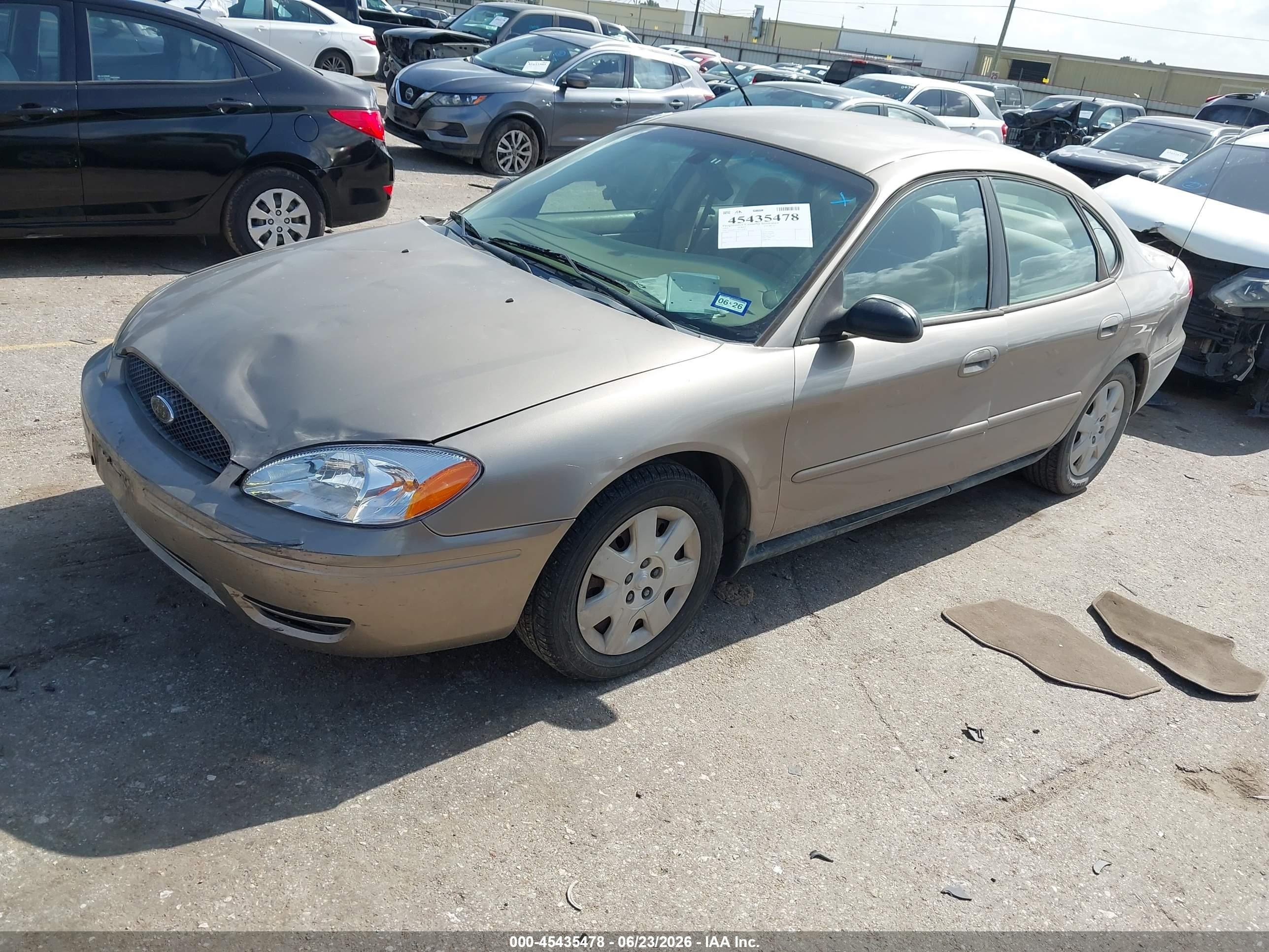 2005 Ford Taurus Se Gold vin: 1FAFP53U05A102875