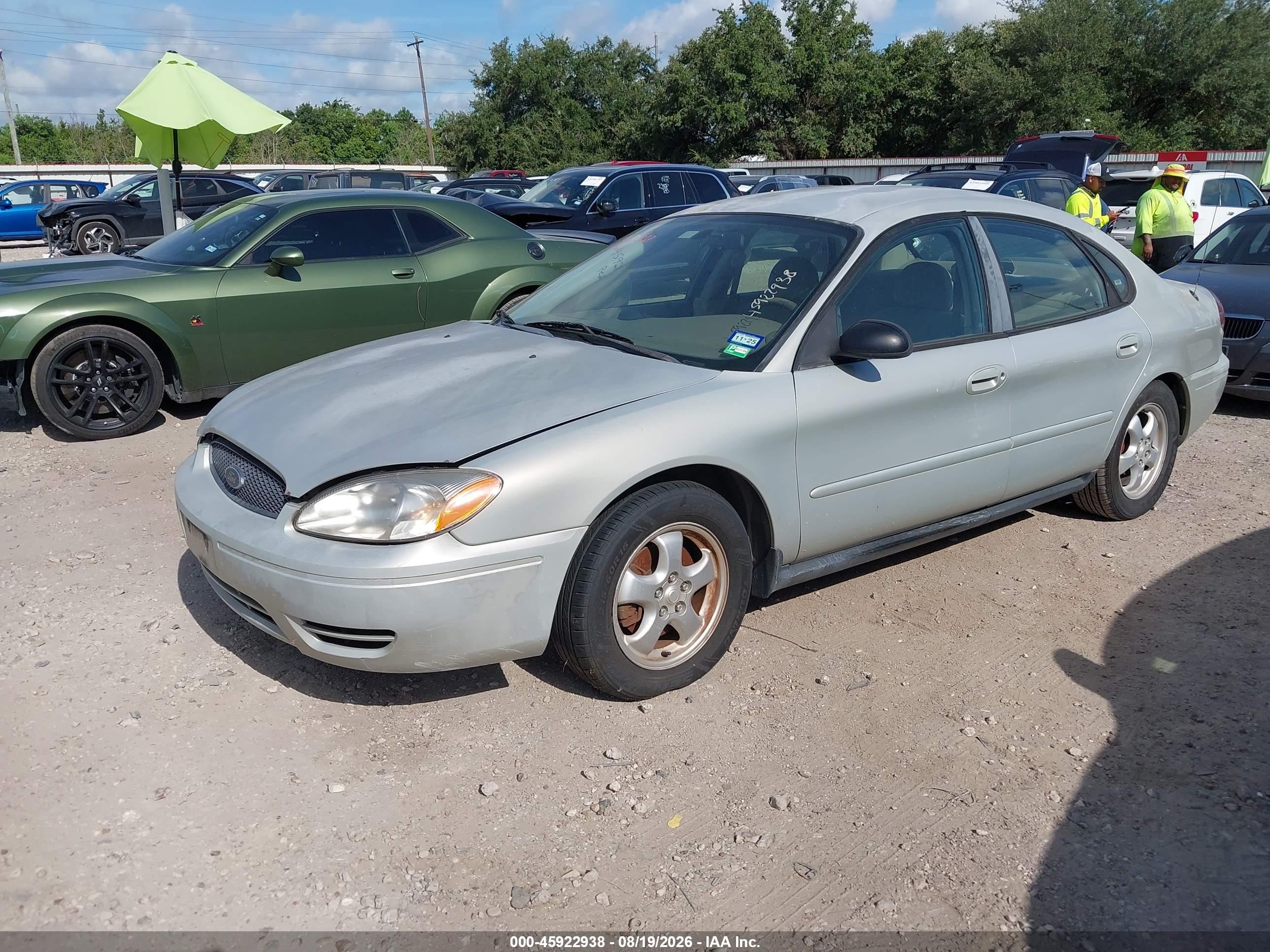 2006 Ford Taurus Se Gray vin: 1FAFP53U06A153181