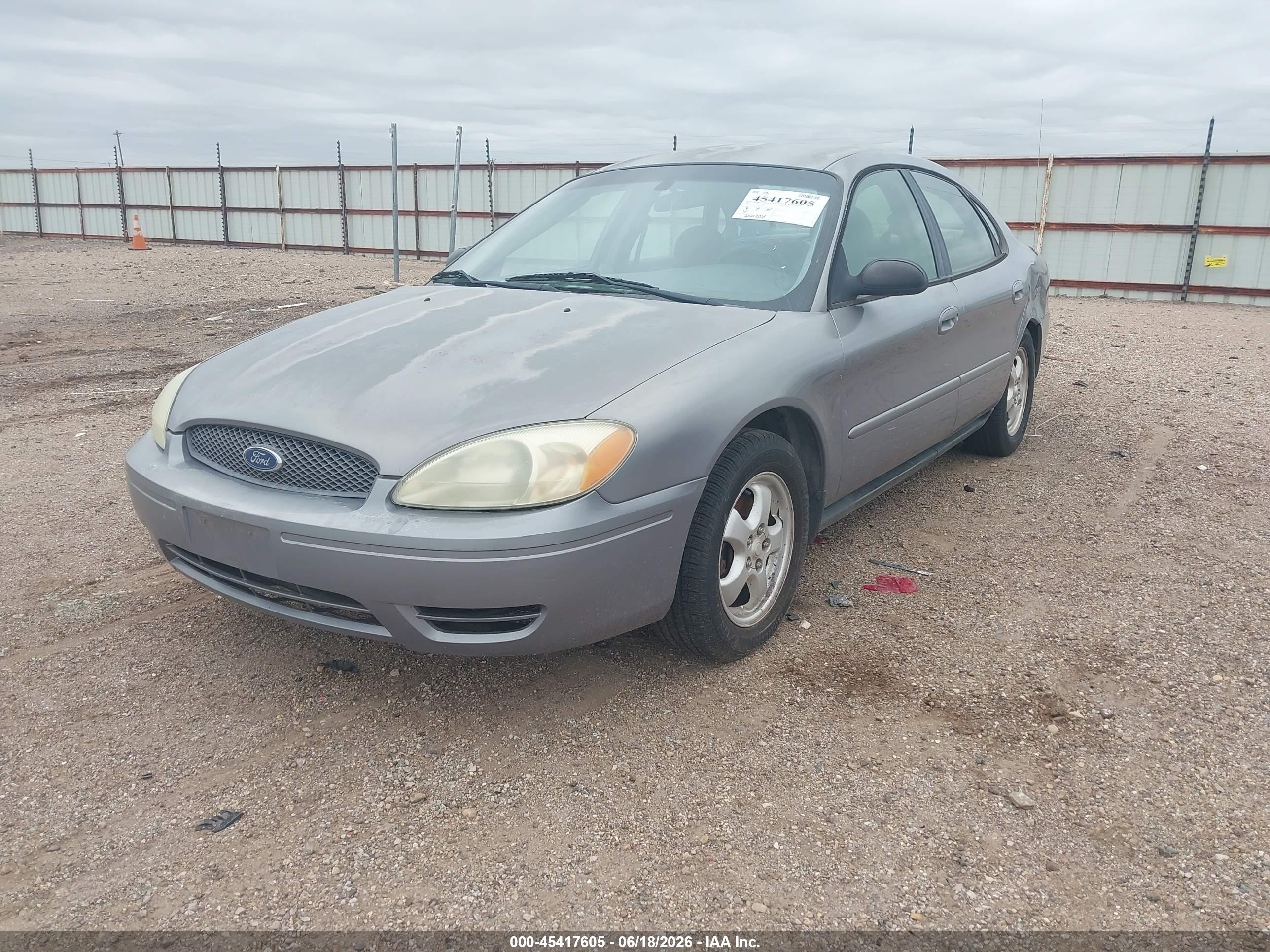 2006 Ford Taurus Se Gray vin: 1FAFP53U06A261459