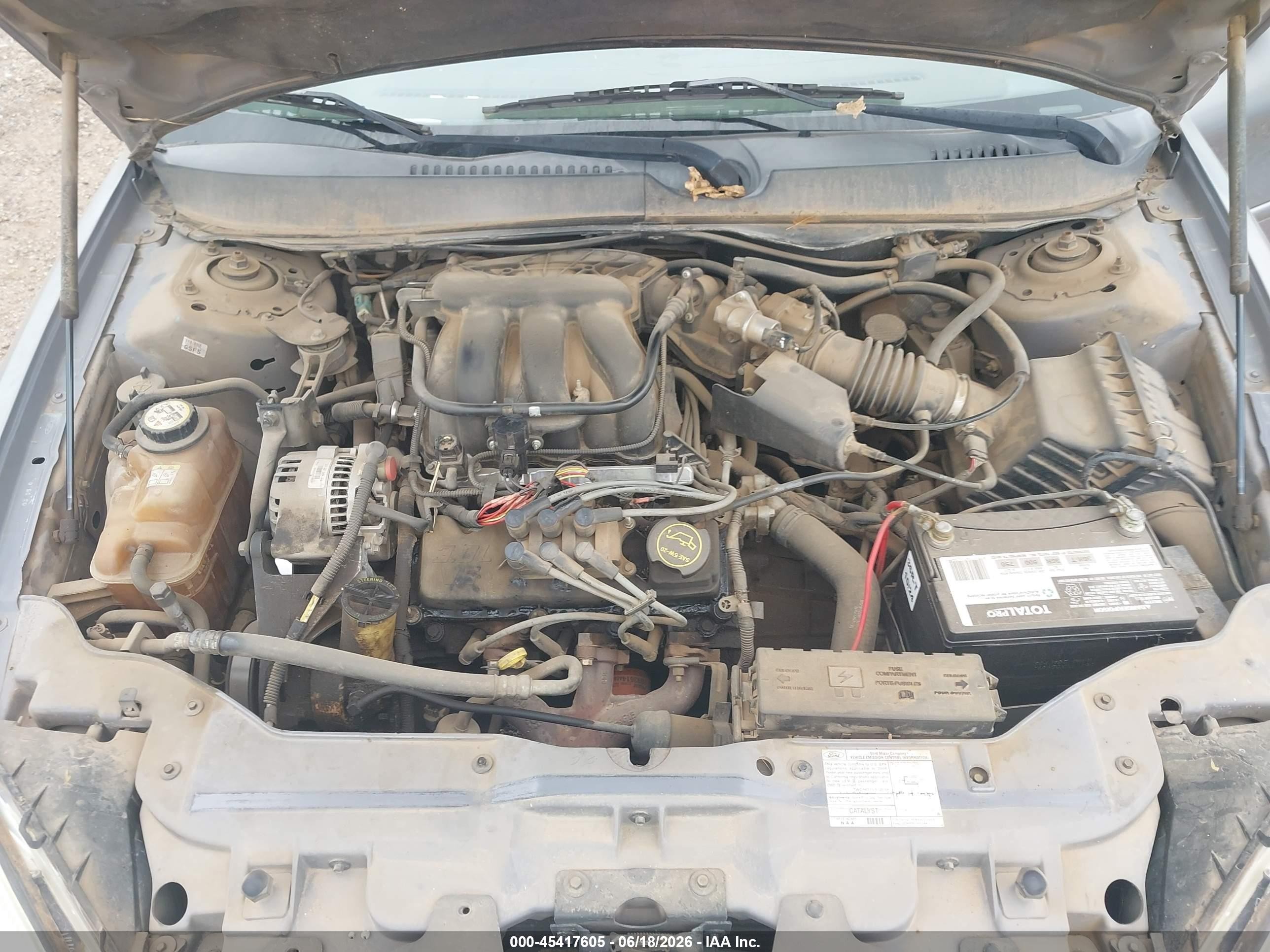 2006 Ford Taurus Se Gray vin: 1FAFP53U06A261459