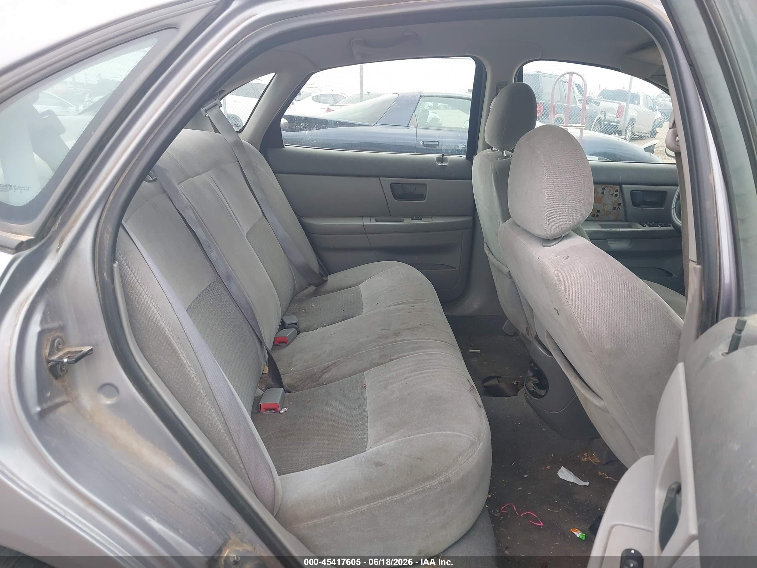 2006 Ford Taurus Se Gray vin: 1FAFP53U06A261459