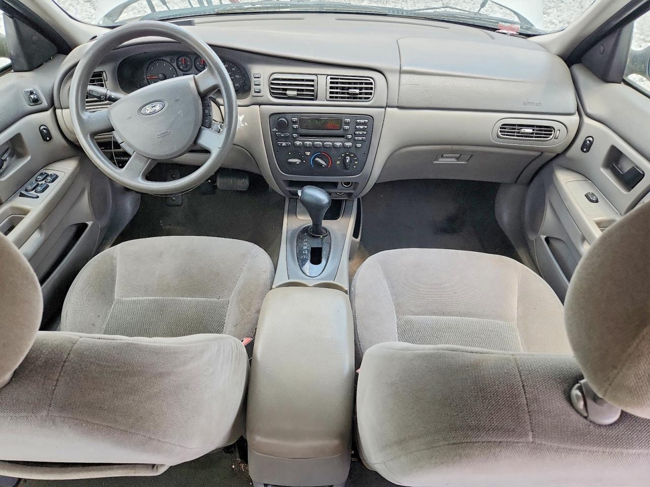2007 Ford Taurus Se Silver vin: 1FAFP53U07A114950
