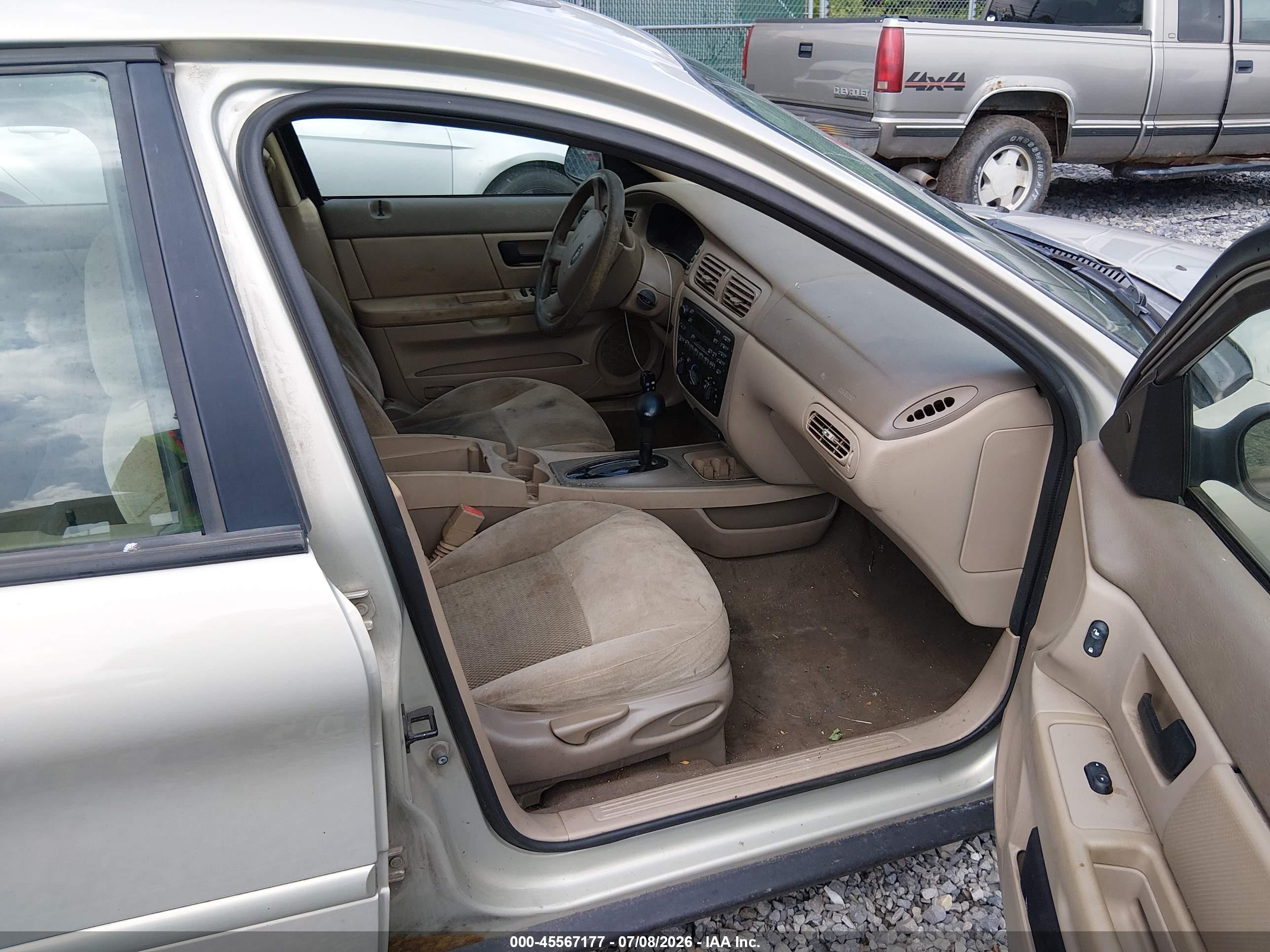 2007 Ford Taurus Se Gray vin: 1FAFP53U07A194962