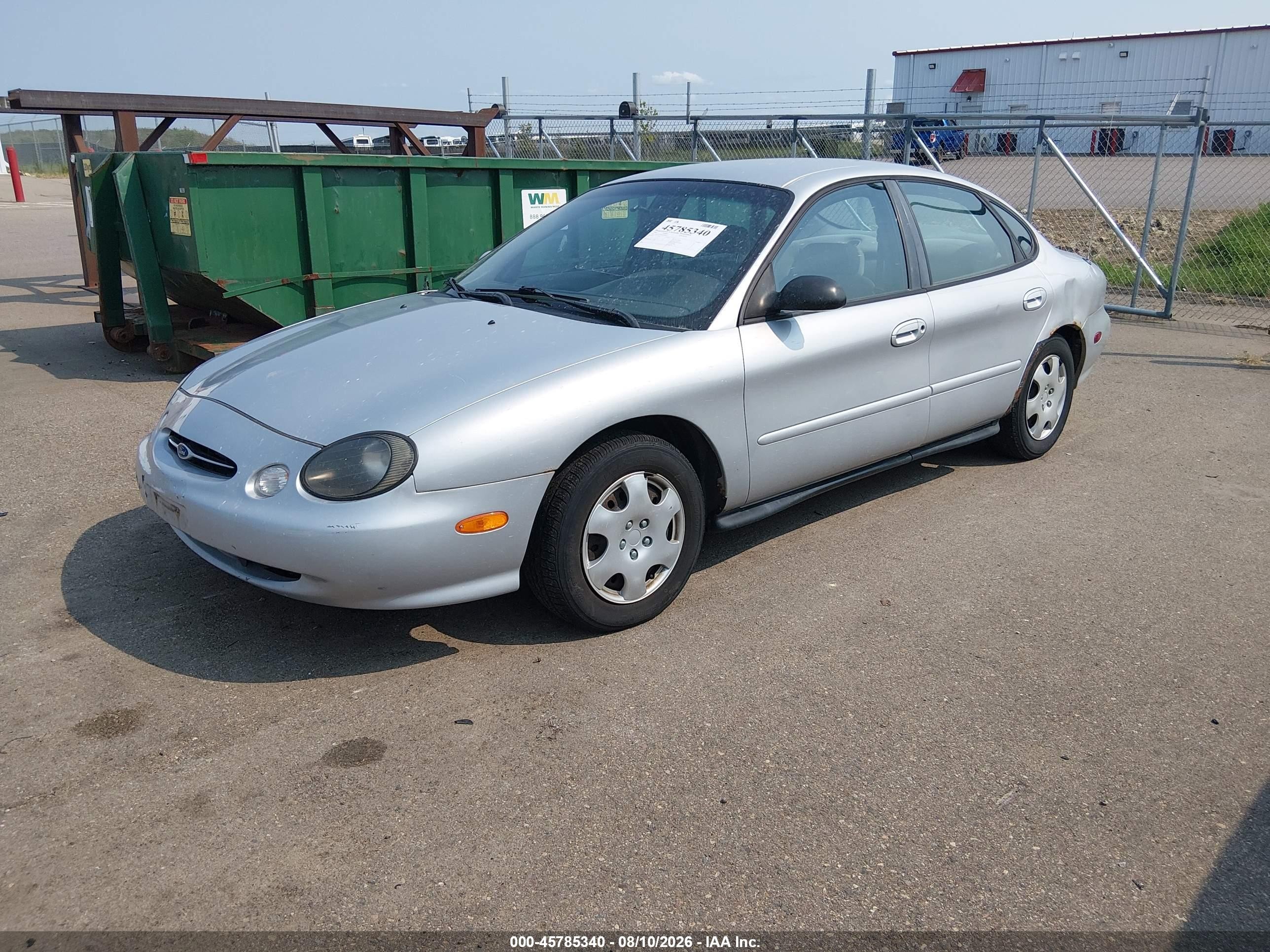 1999 Ford Taurus Se/se-ne Silver vin: 1FAFP53U0XG298087