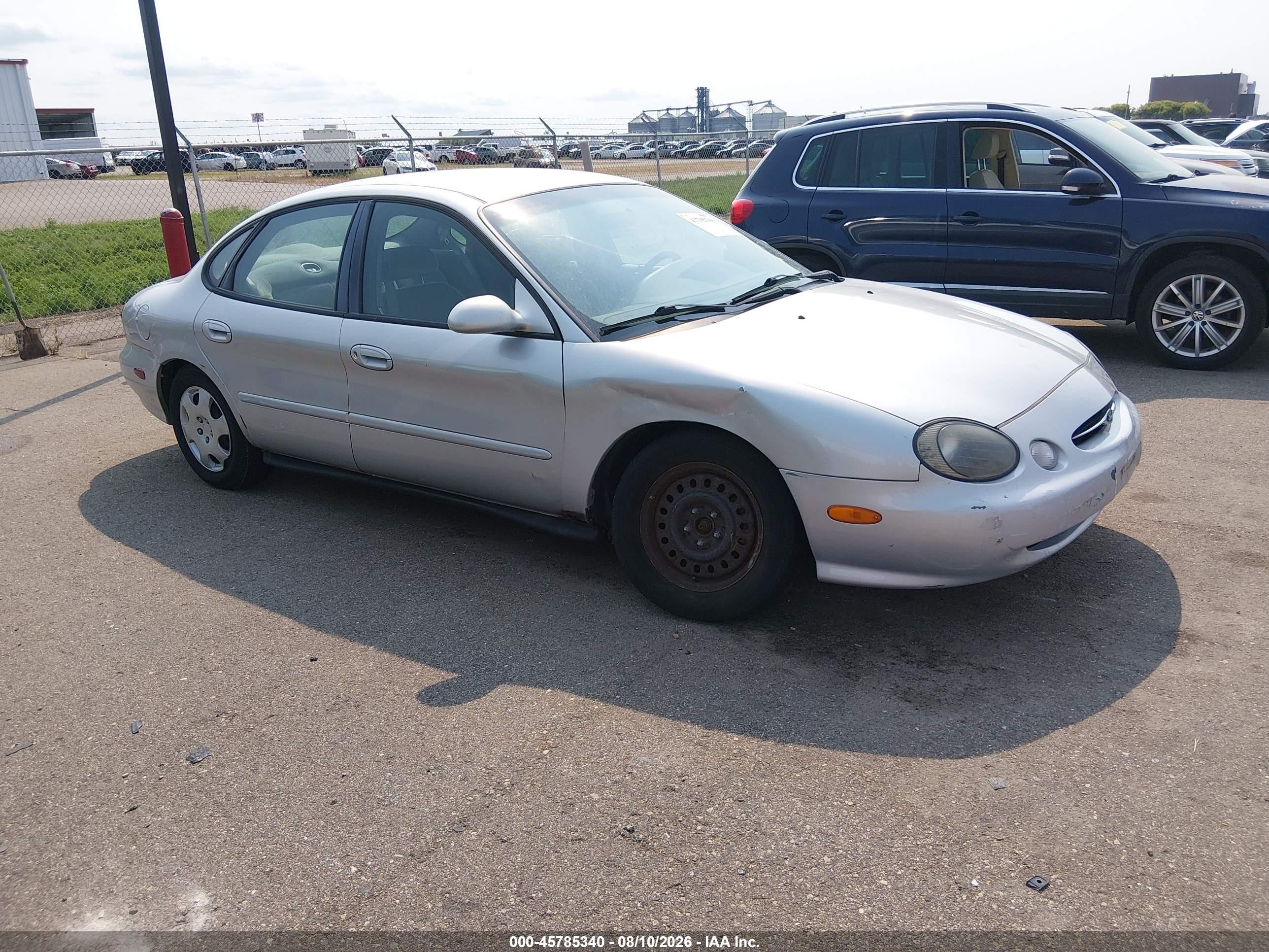 1999 Ford Taurus Se/se-ne Silver vin: 1FAFP53U0XG298087