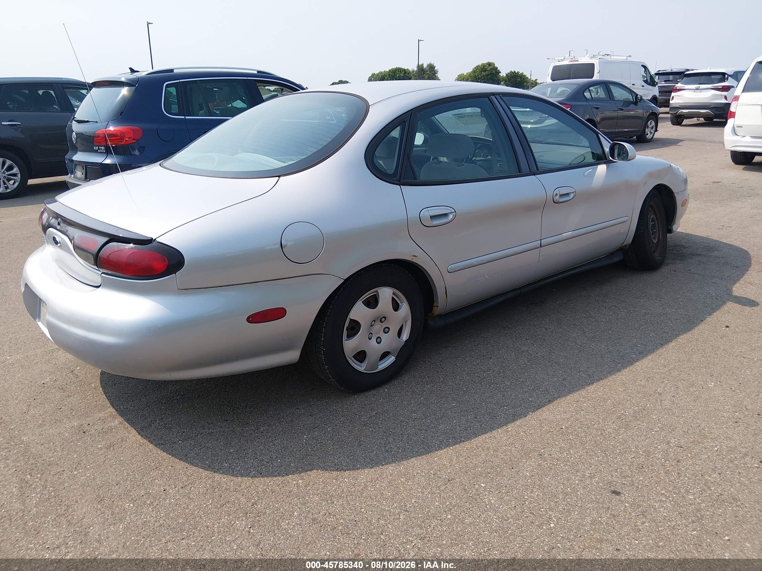 1999 Ford Taurus Se/se-ne Silver vin: 1FAFP53U0XG298087