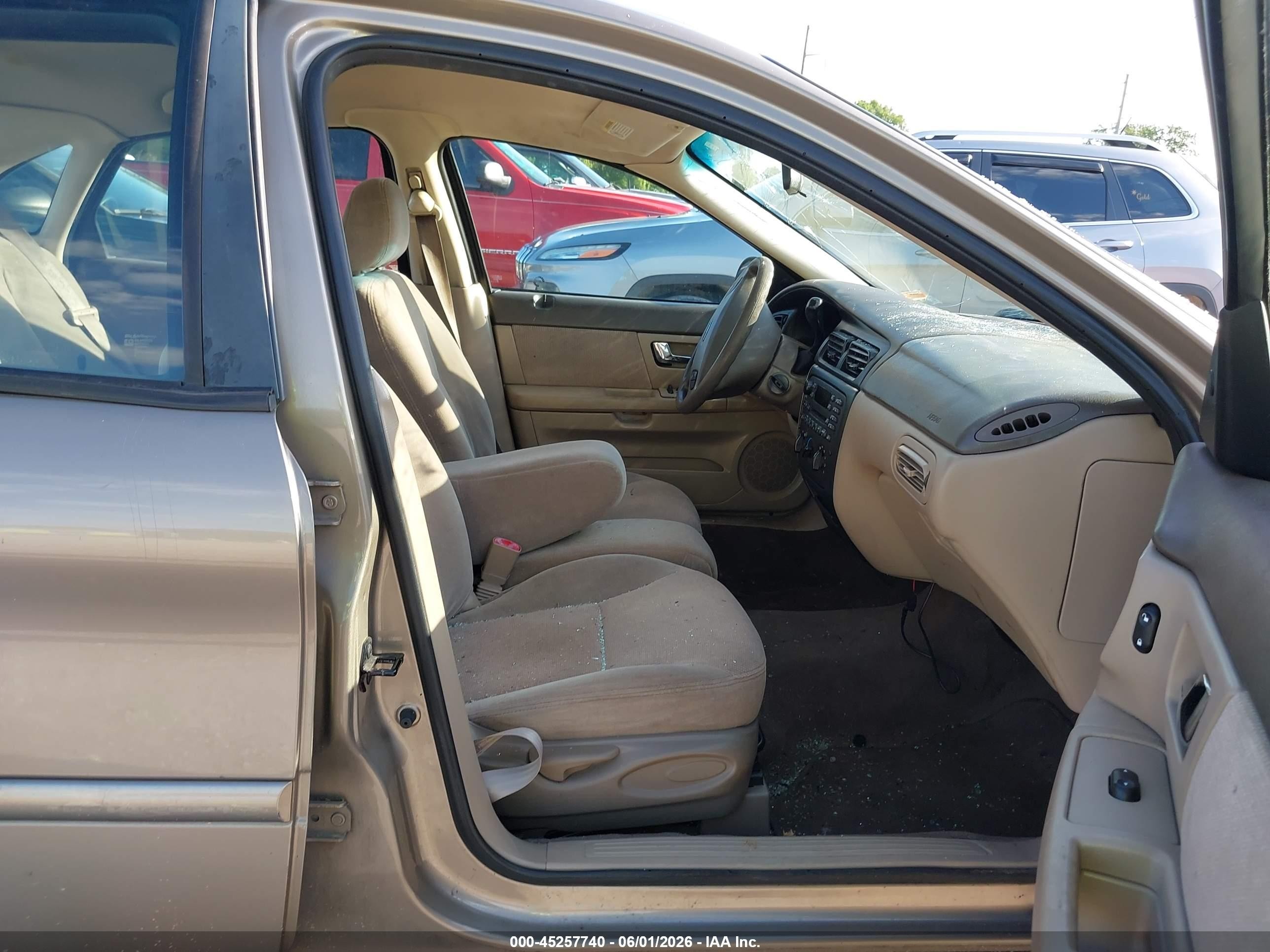 2002 Ford Taurus Se Beige vin: 1FAFP53U12G127986