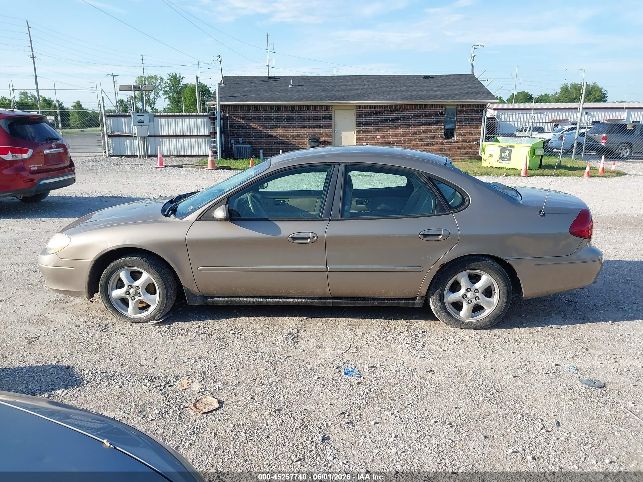 2002 Ford Taurus Se Beige vin: 1FAFP53U12G127986