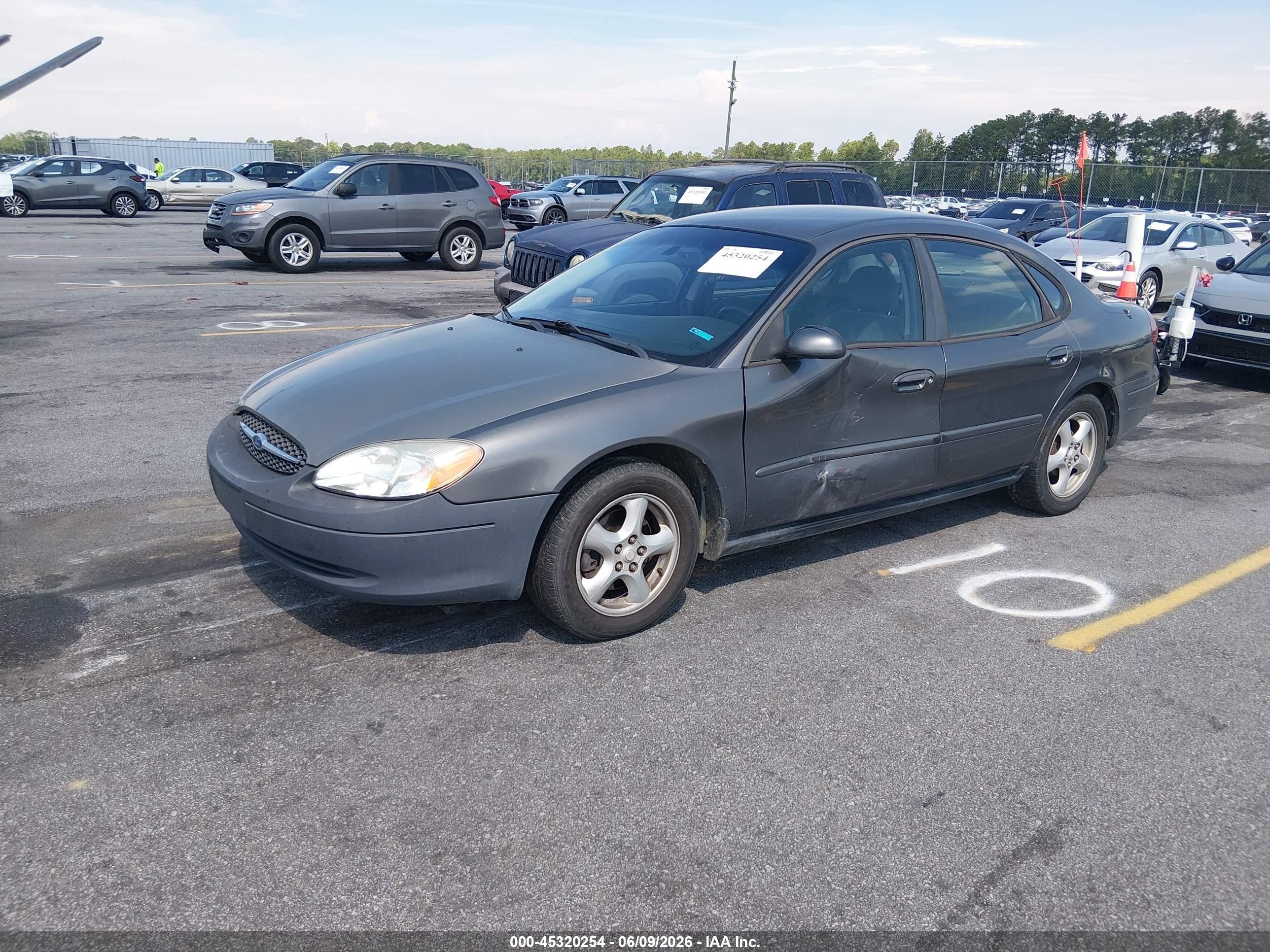2003 Ford Taurus Se Gray vin: 1FAFP53U13G157538