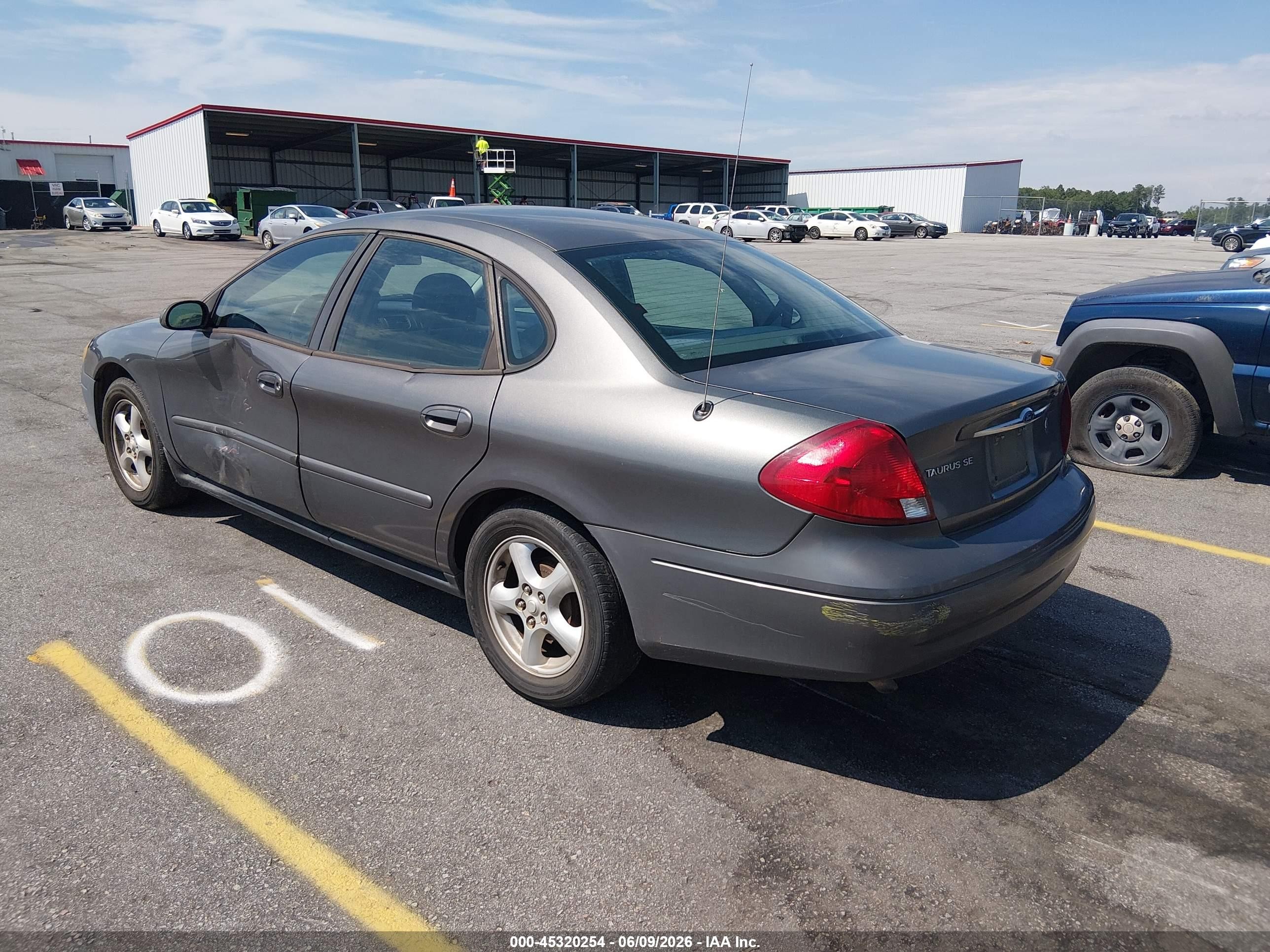 2003 Ford Taurus Se Gray vin: 1FAFP53U13G157538