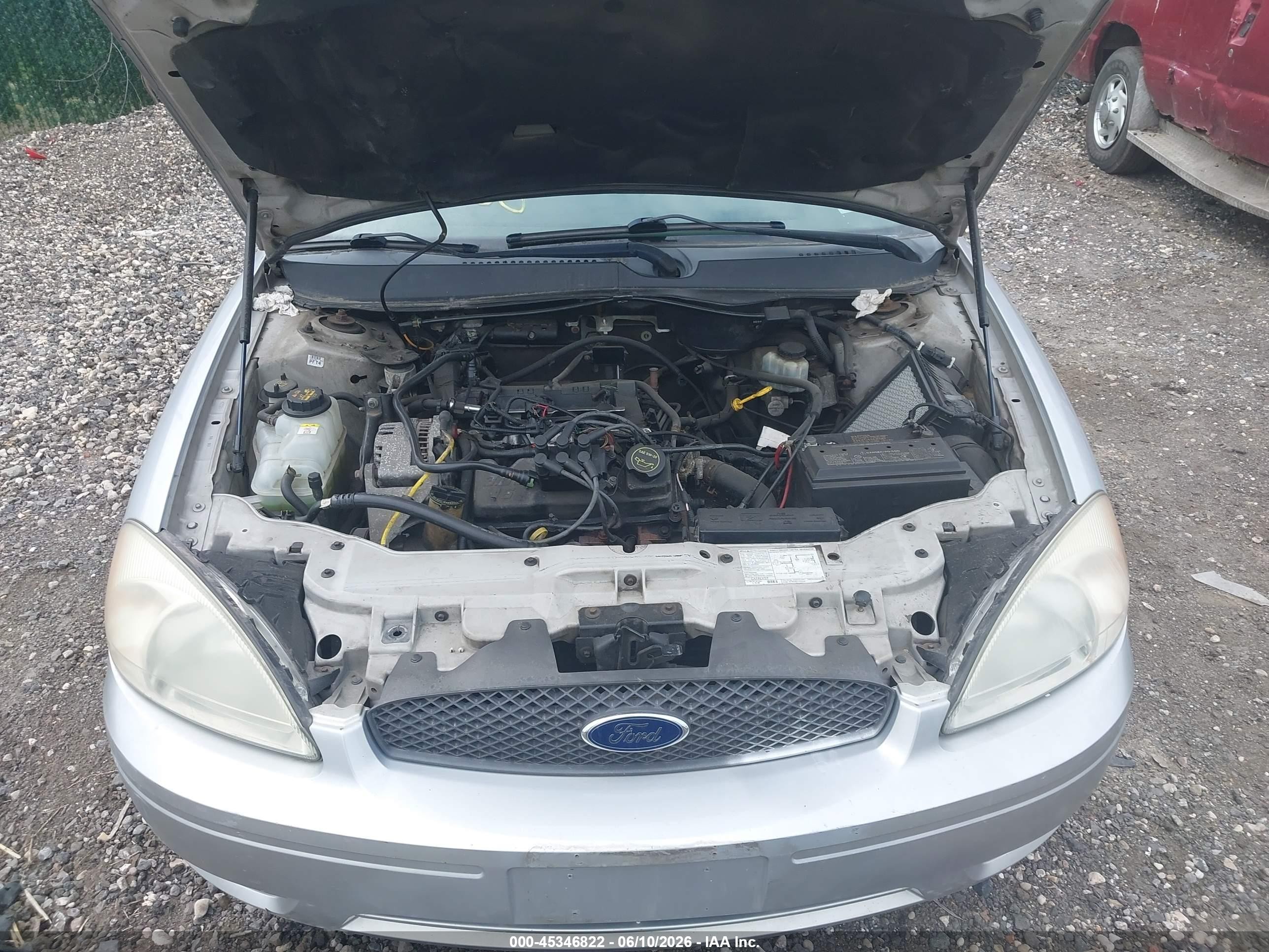 2004 Ford Taurus Se Silver vin: 1FAFP53U14A136998