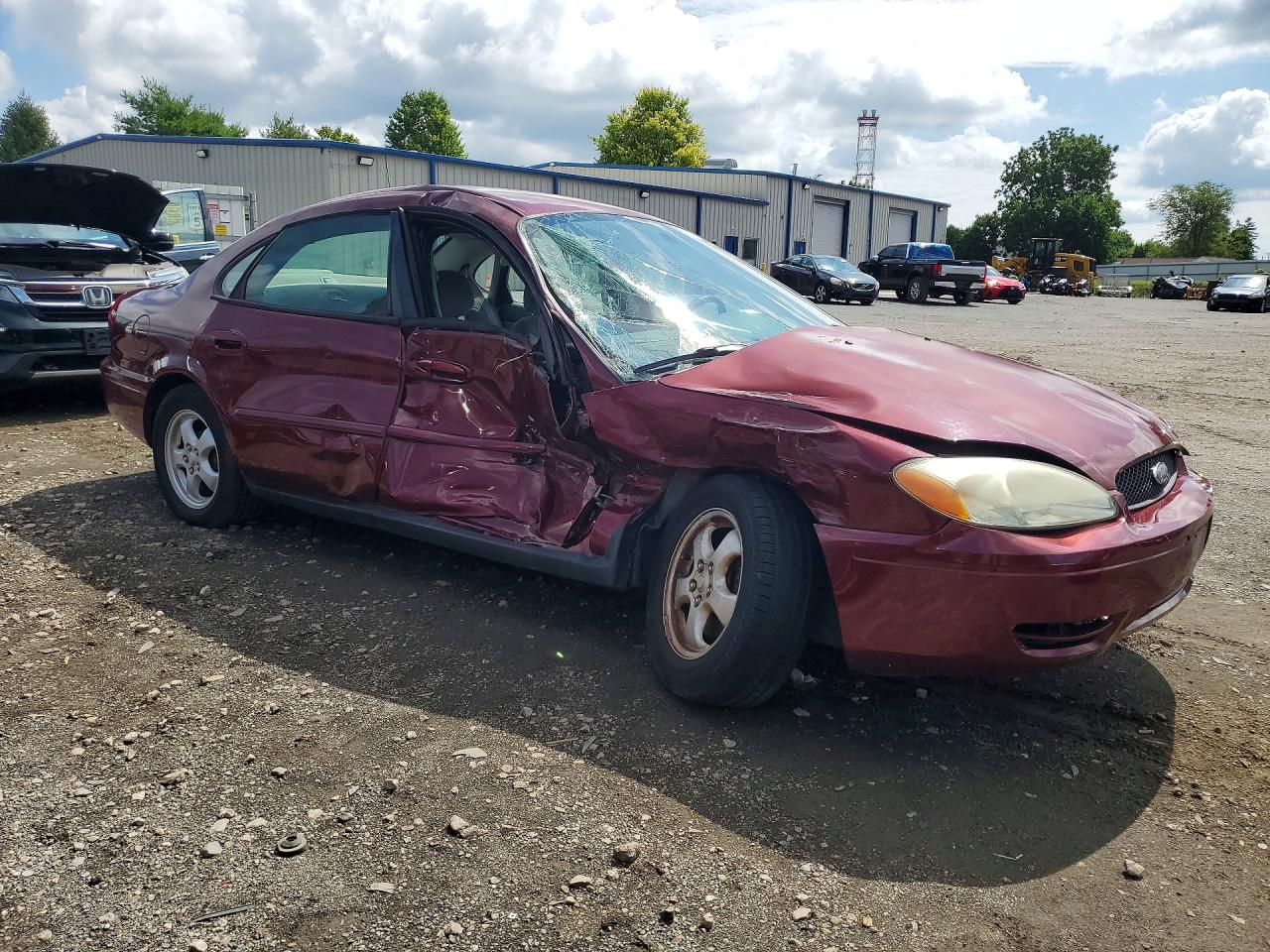 2006 Ford Taurus Se Burgundy vin: 1FAFP53U16A112171