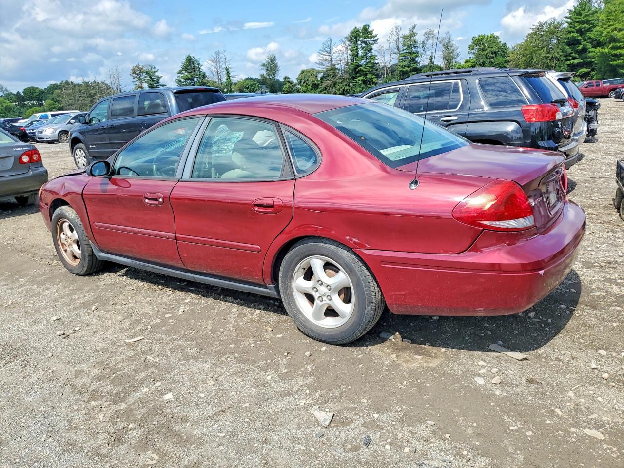 2006 Ford Taurus Se Burgundy vin: 1FAFP53U16A112171