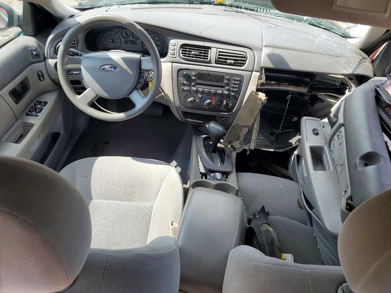 2006 Ford Taurus Se Burgundy vin: 1FAFP53U16A112171