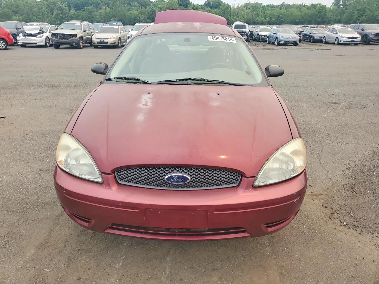 2006 Ford Taurus Se Red vin: 1FAFP53U16A185119
