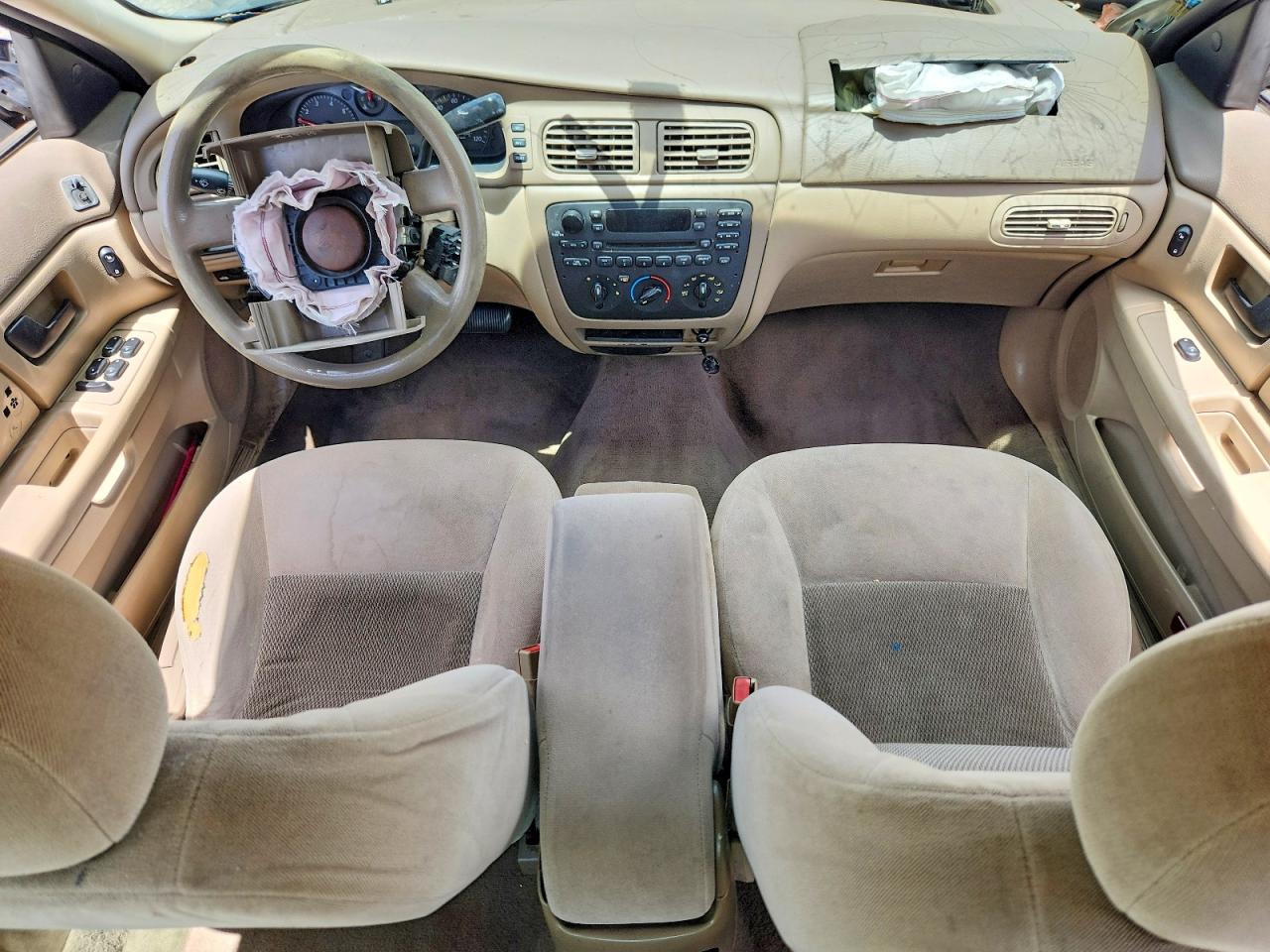 2006 Ford Taurus Se Beige vin: 1FAFP53U16A236053