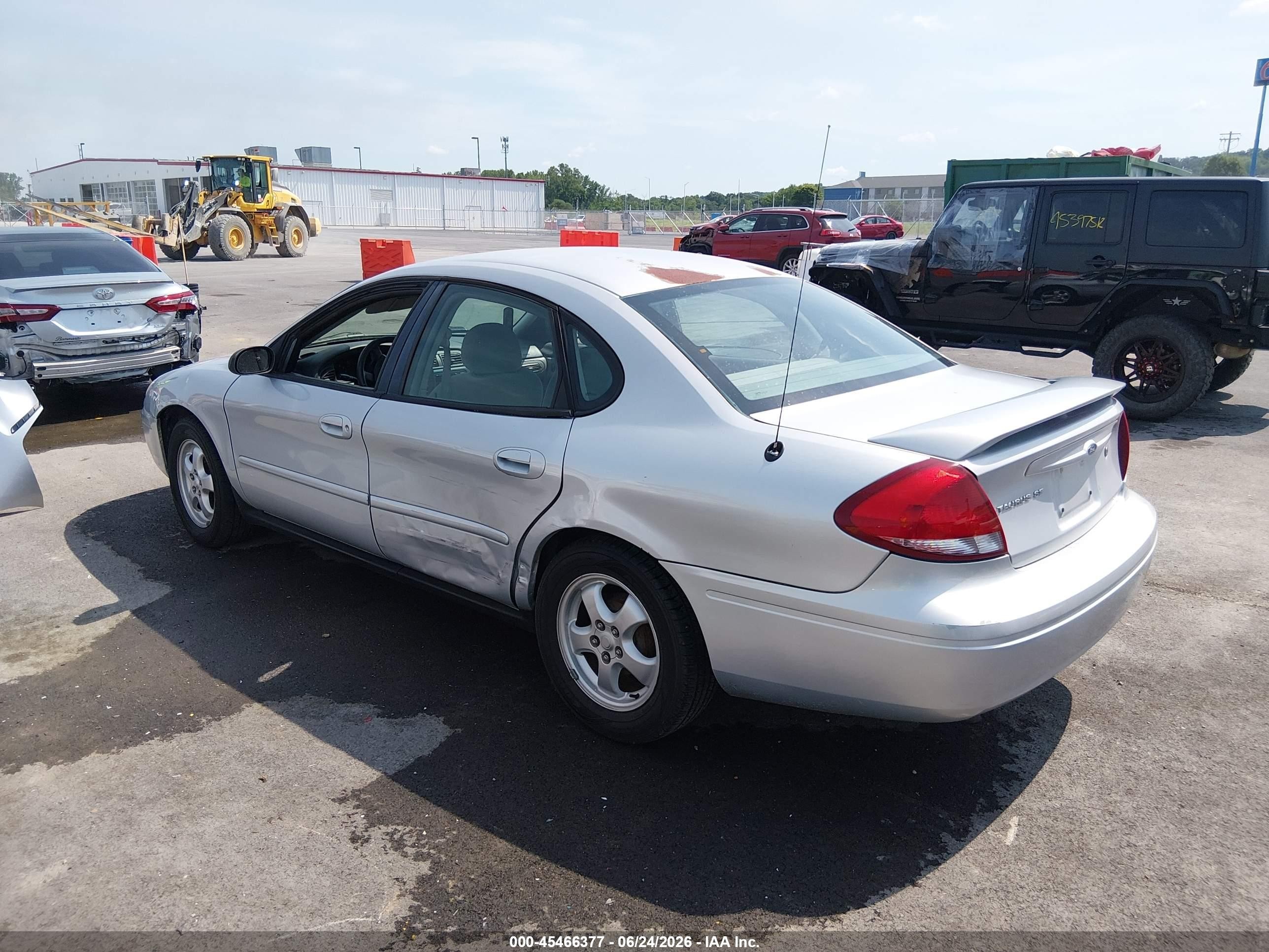 2006 Ford Taurus Se Silver vin: 1FAFP53U16A237414