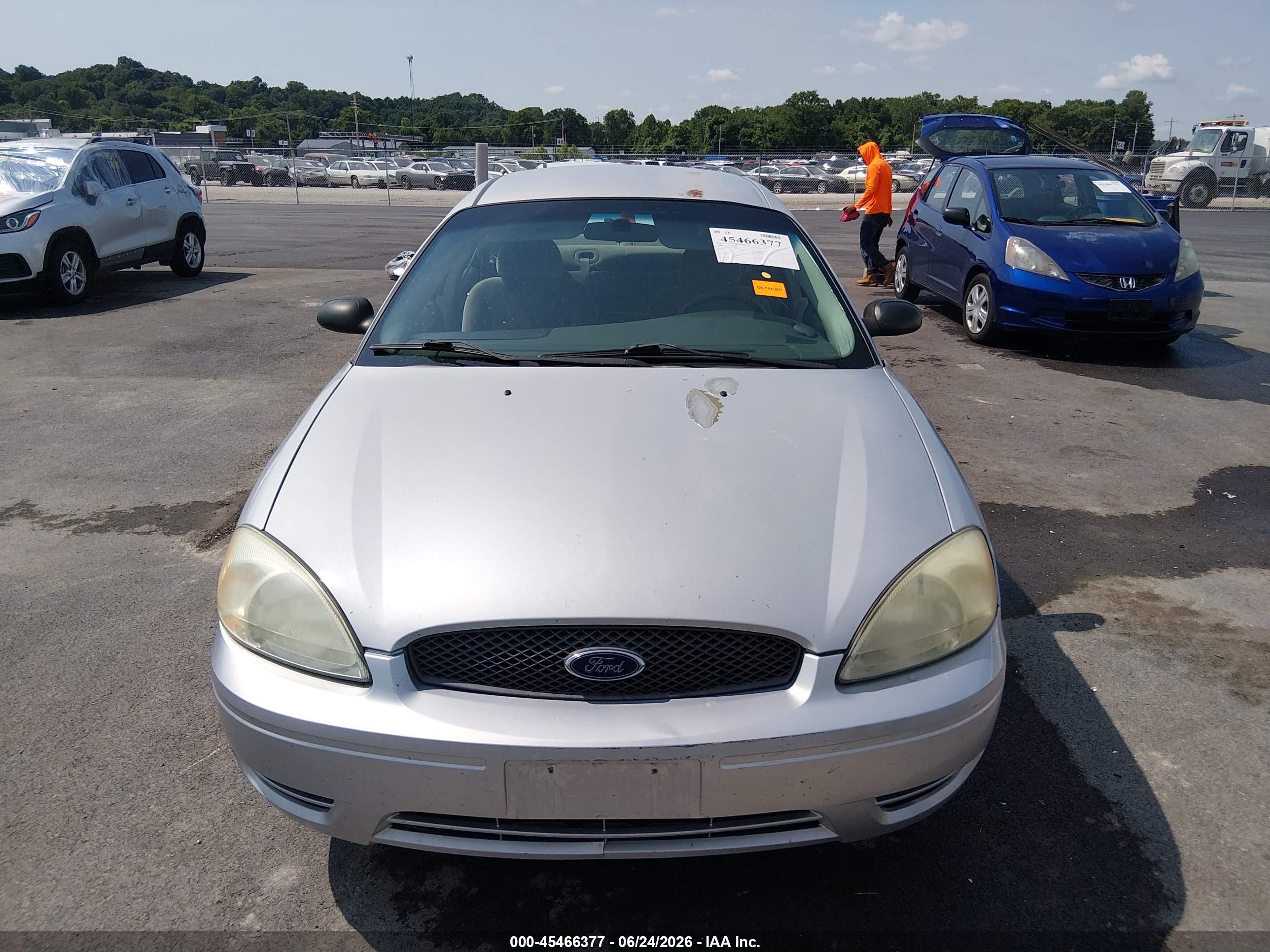 2006 Ford Taurus Se Silver vin: 1FAFP53U16A237414