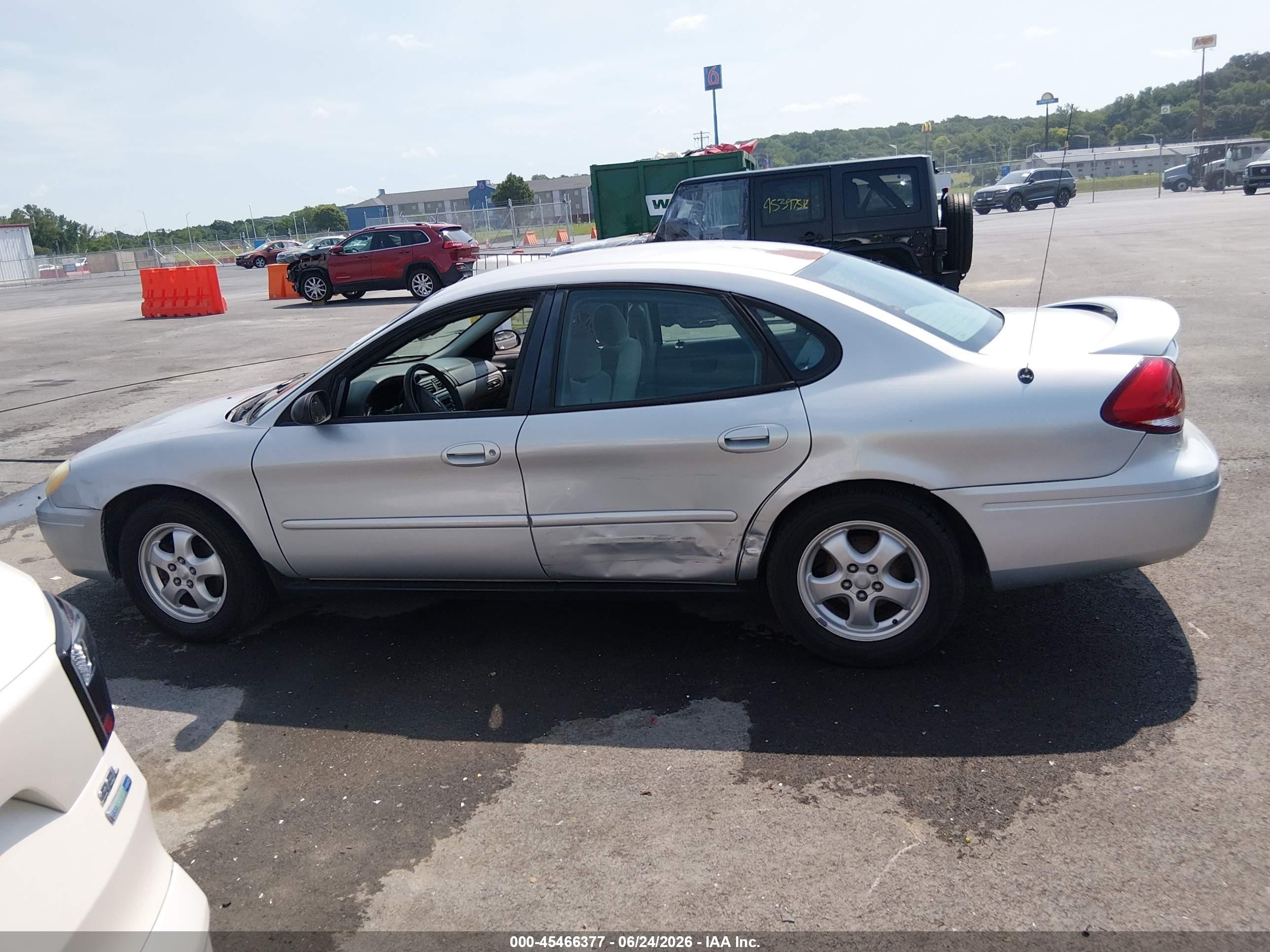 2006 Ford Taurus Se Silver vin: 1FAFP53U16A237414