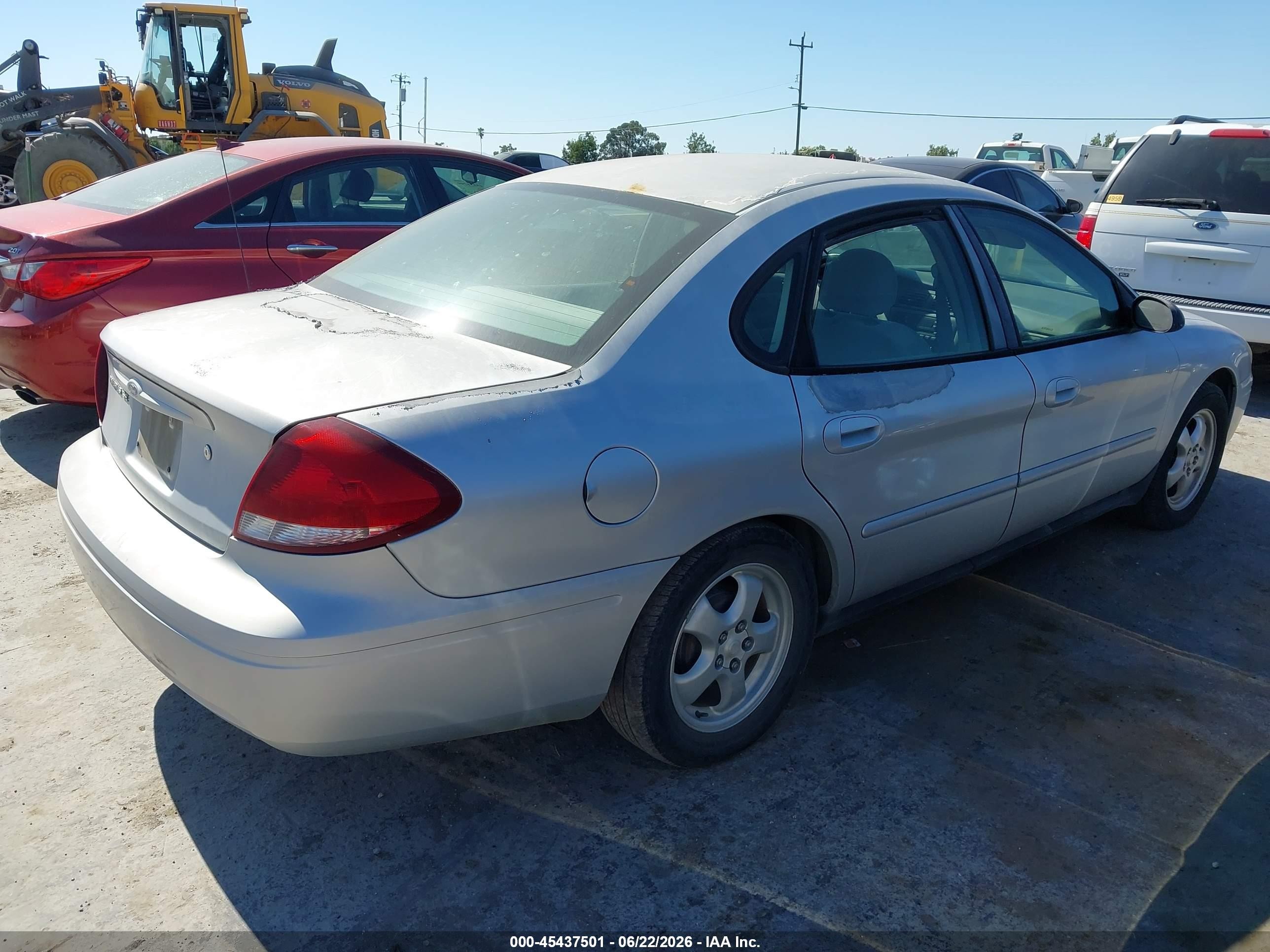 2006 Ford Taurus Se Серый vin: 1FAFP53U16A249207