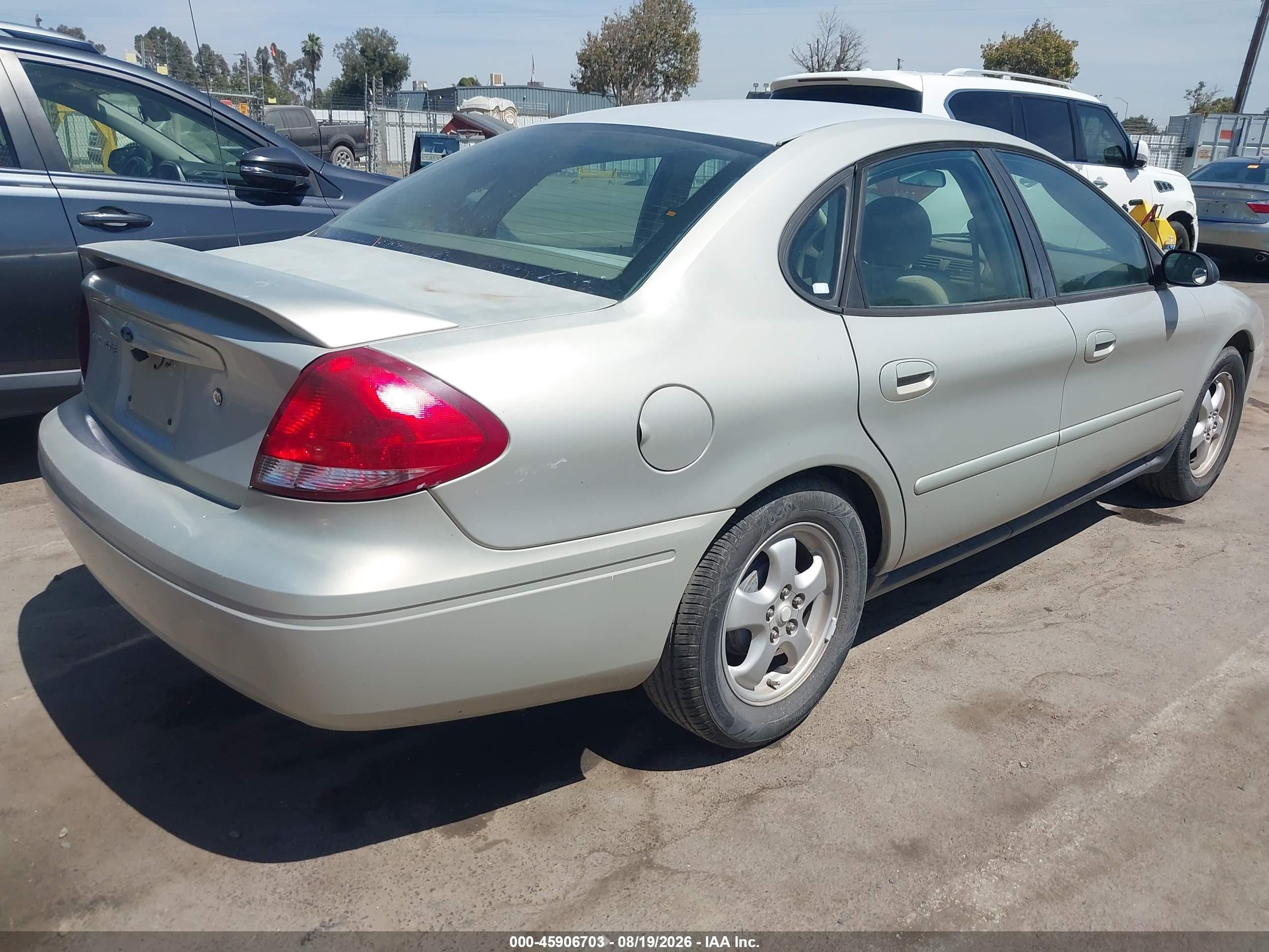 2007 Ford Taurus Se Silver vin: 1FAFP53U17A154129