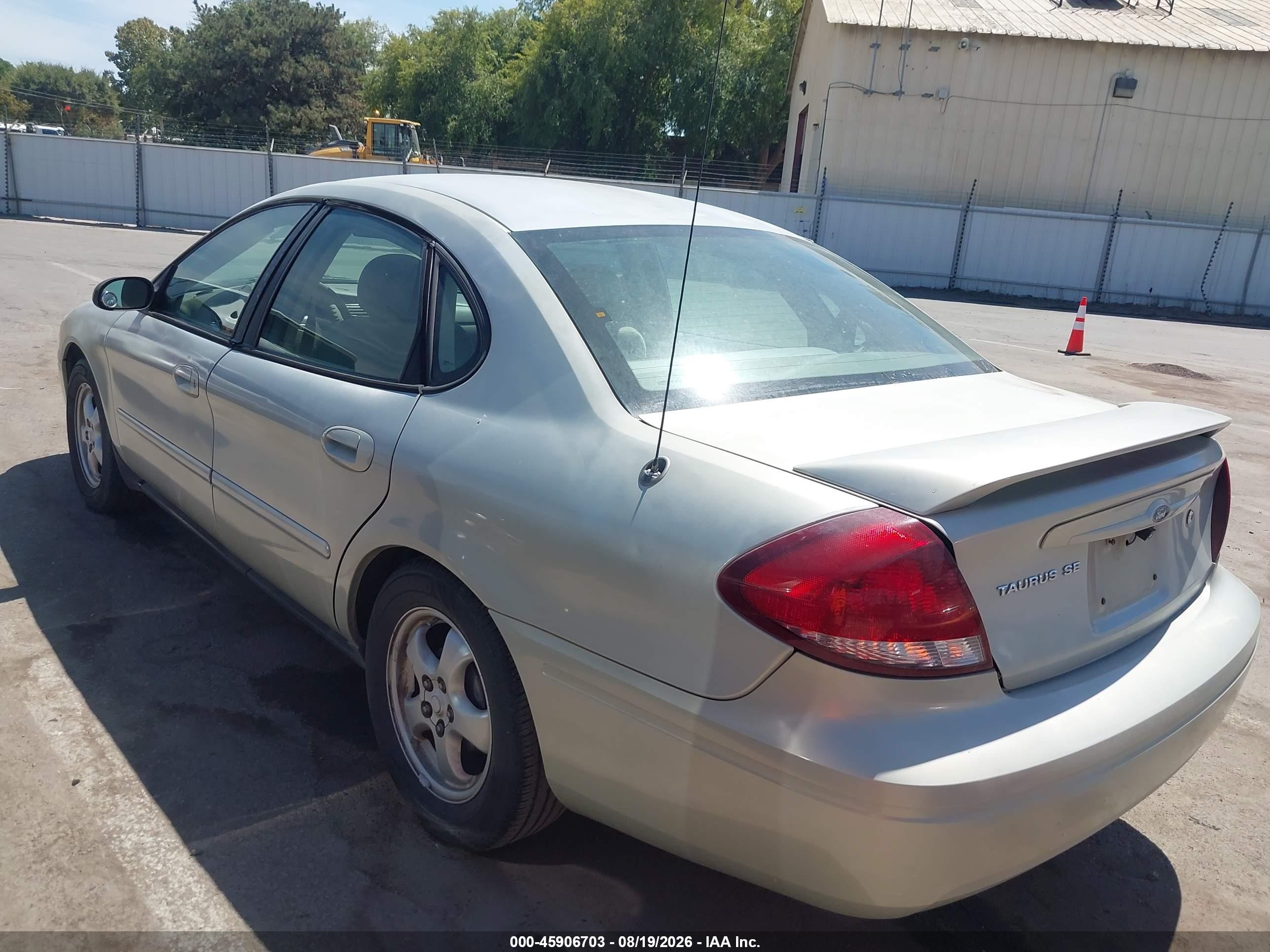 2007 Ford Taurus Se Silver vin: 1FAFP53U17A154129