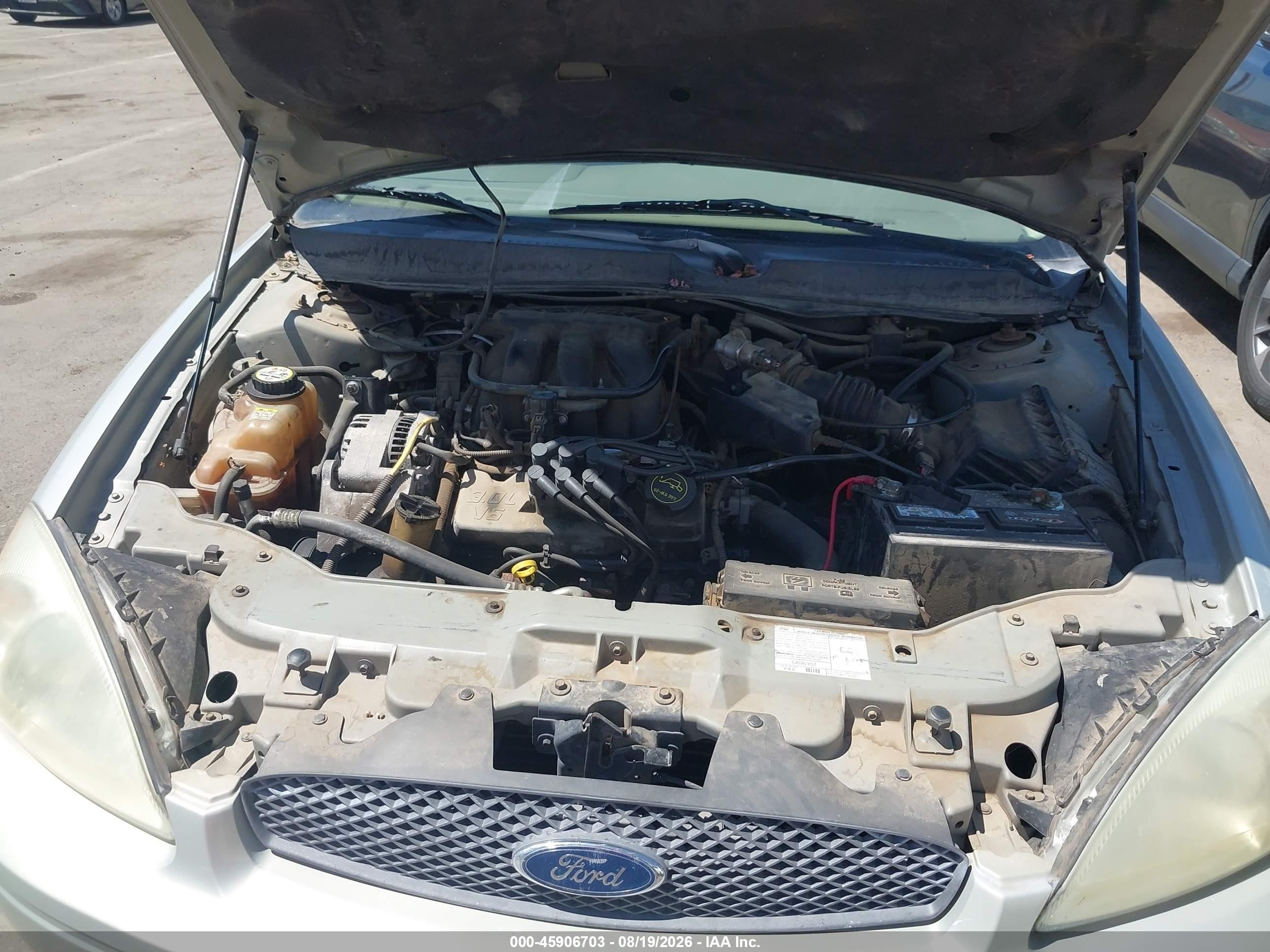 2007 Ford Taurus Se Silver vin: 1FAFP53U17A154129