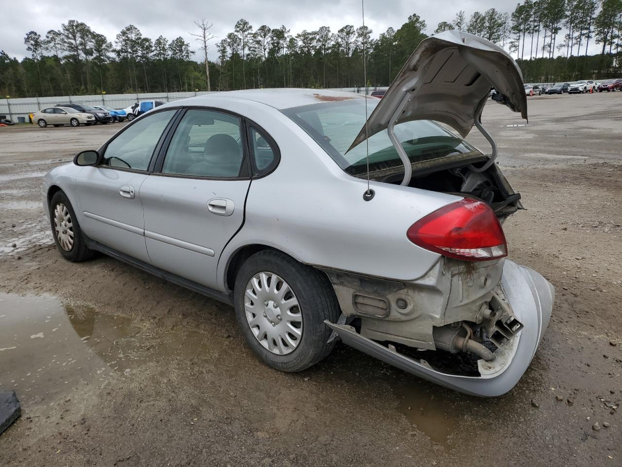 2007 Ford Taurus Se Silver vin: 1FAFP53U17A158441