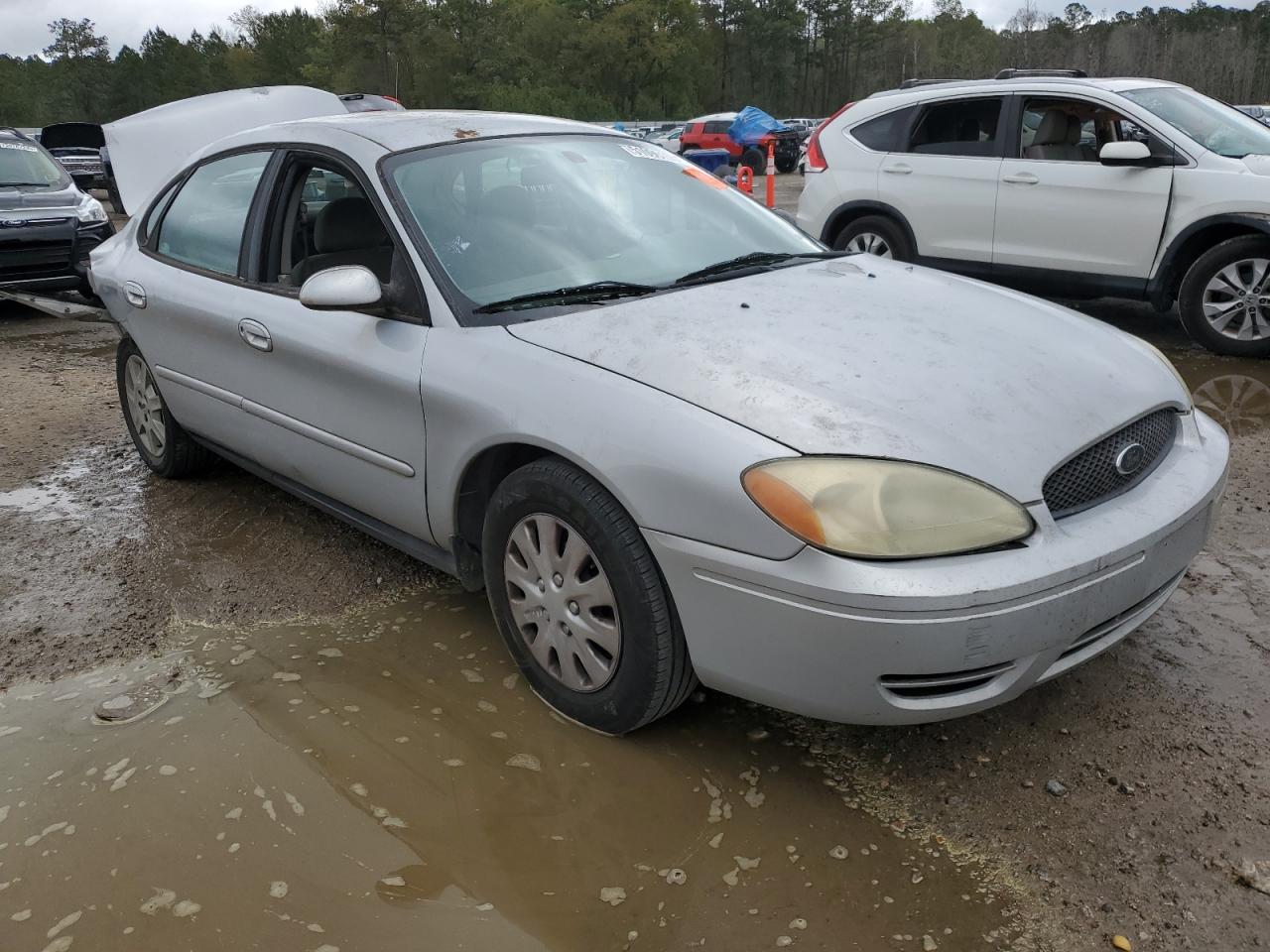 2007 Ford Taurus Se Silver vin: 1FAFP53U17A158441