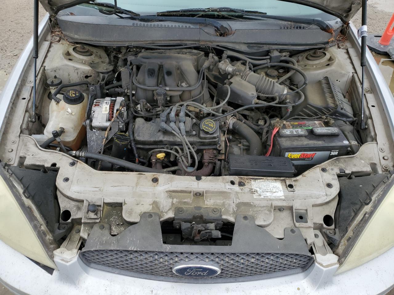 2007 Ford Taurus Se Silver vin: 1FAFP53U17A158441