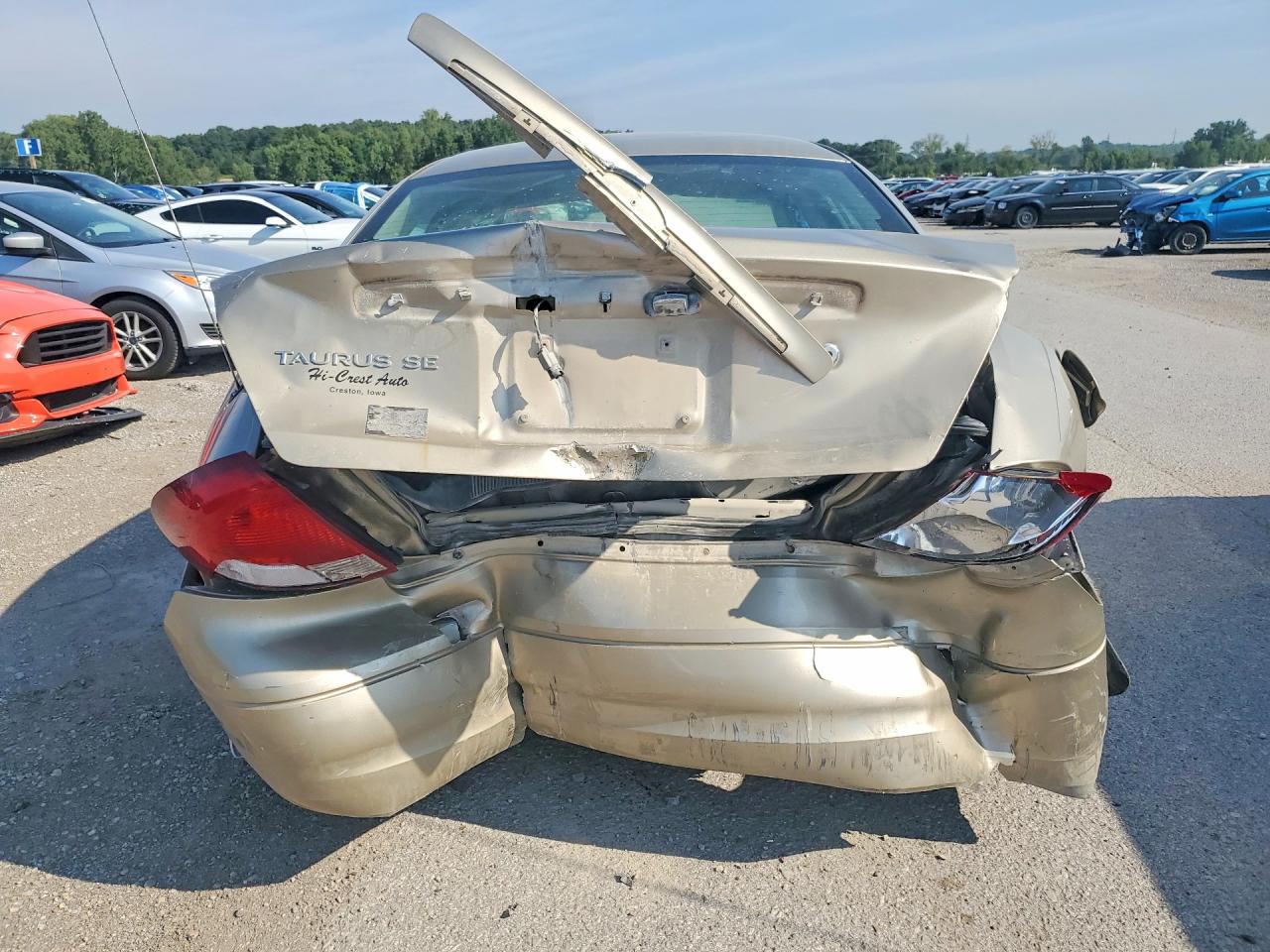 2001 Ford Taurus Se Желто-коричневый vin: 1FAFP53U21G113528